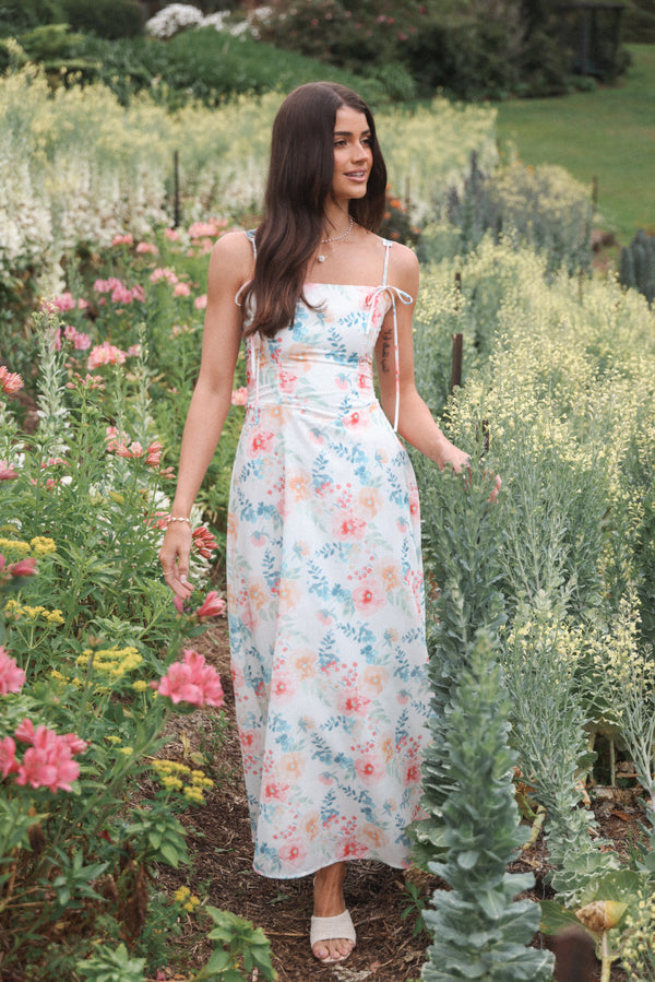 Petal and Pup USA DRESSES Jaxon Midi Dress - Floral