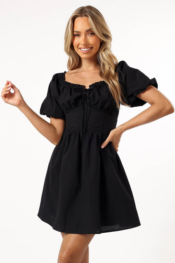 Petal and Pup USA DRESSES Jazz Mini Dress - Black