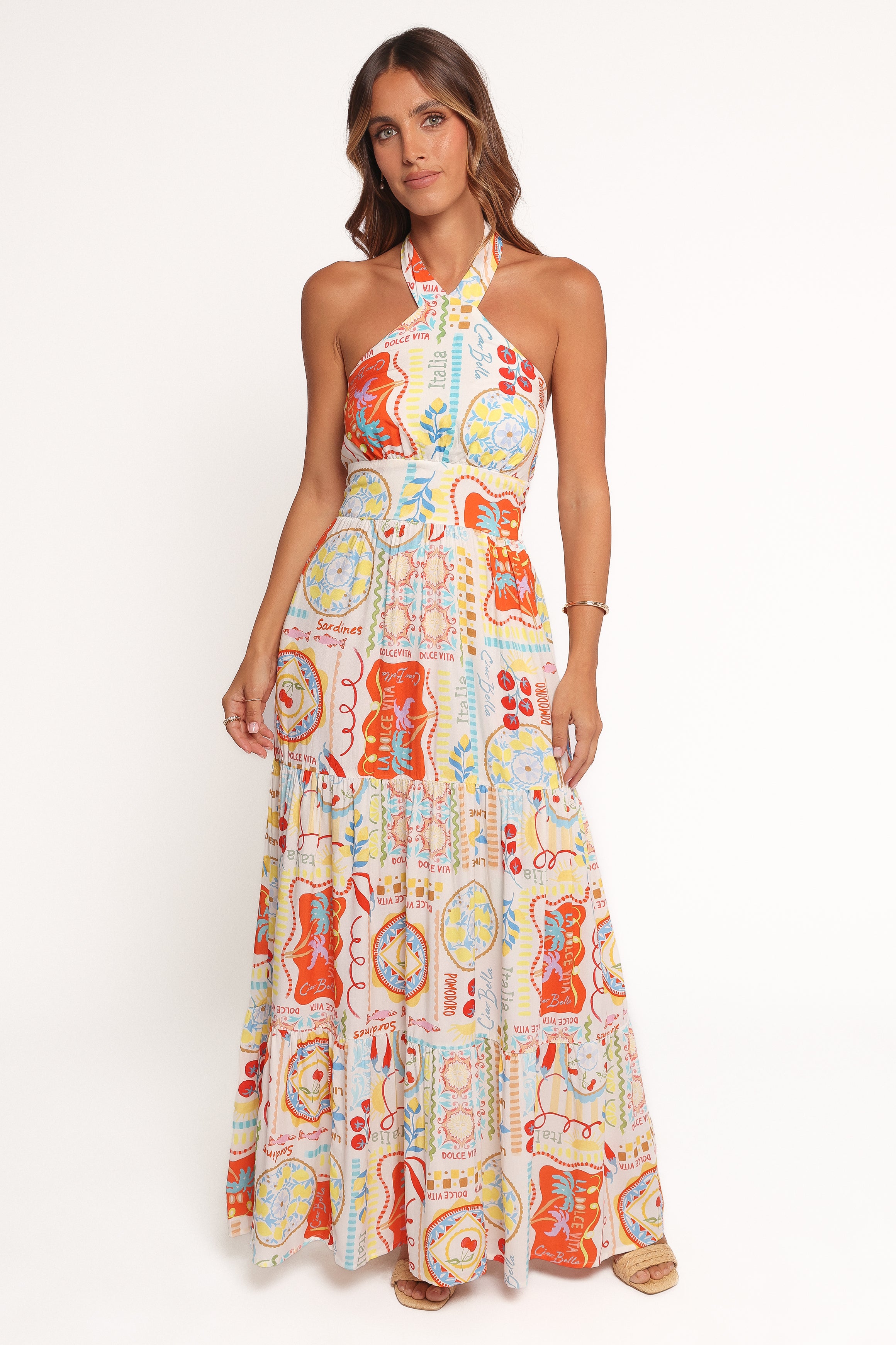 Petal and Pup USA DRESSES Jelena Maxi Dress - Aelia Print (Hold for Rack)