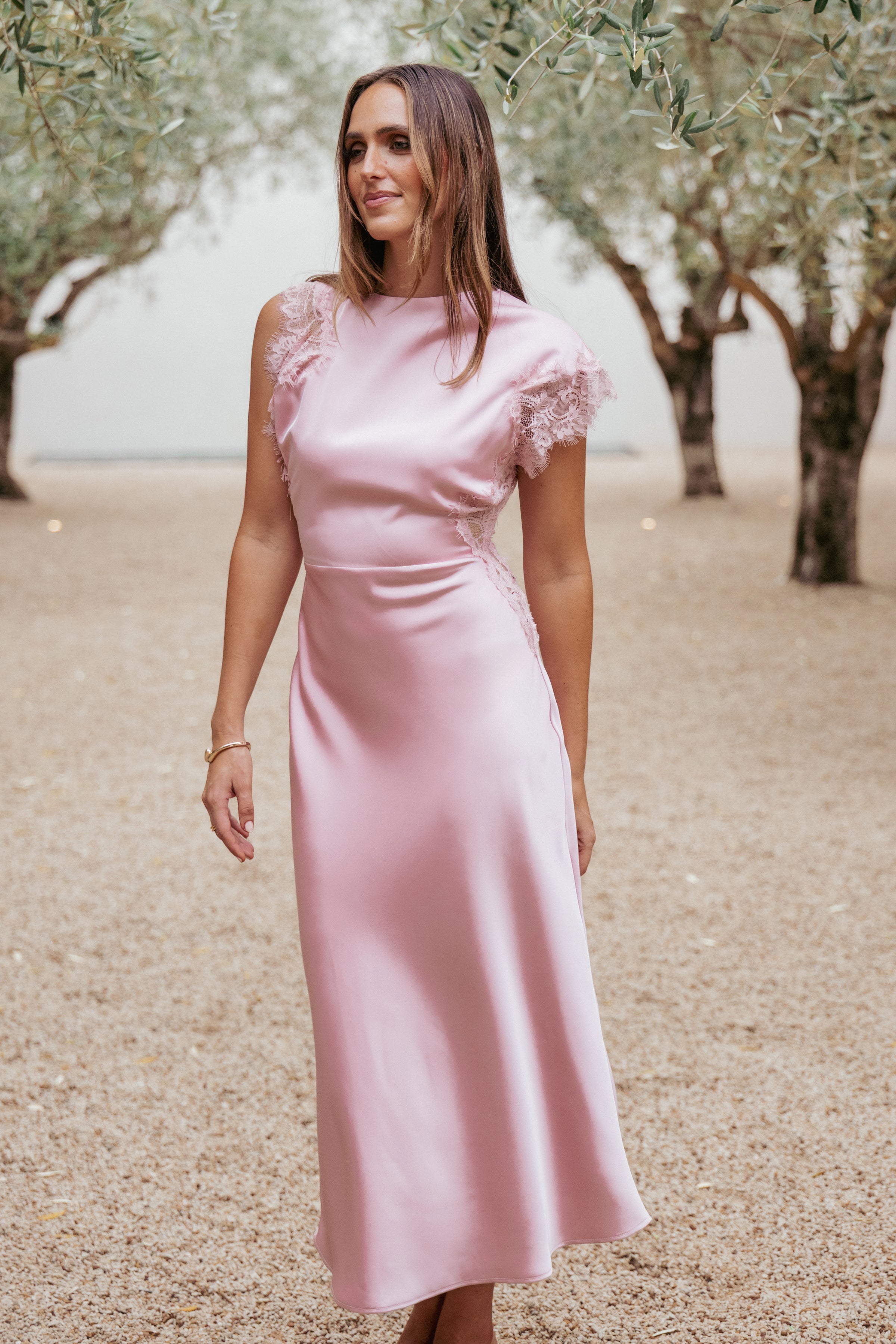 Petal and Pup USA DRESSES Jenelle Maxi Dress - Pale Pink