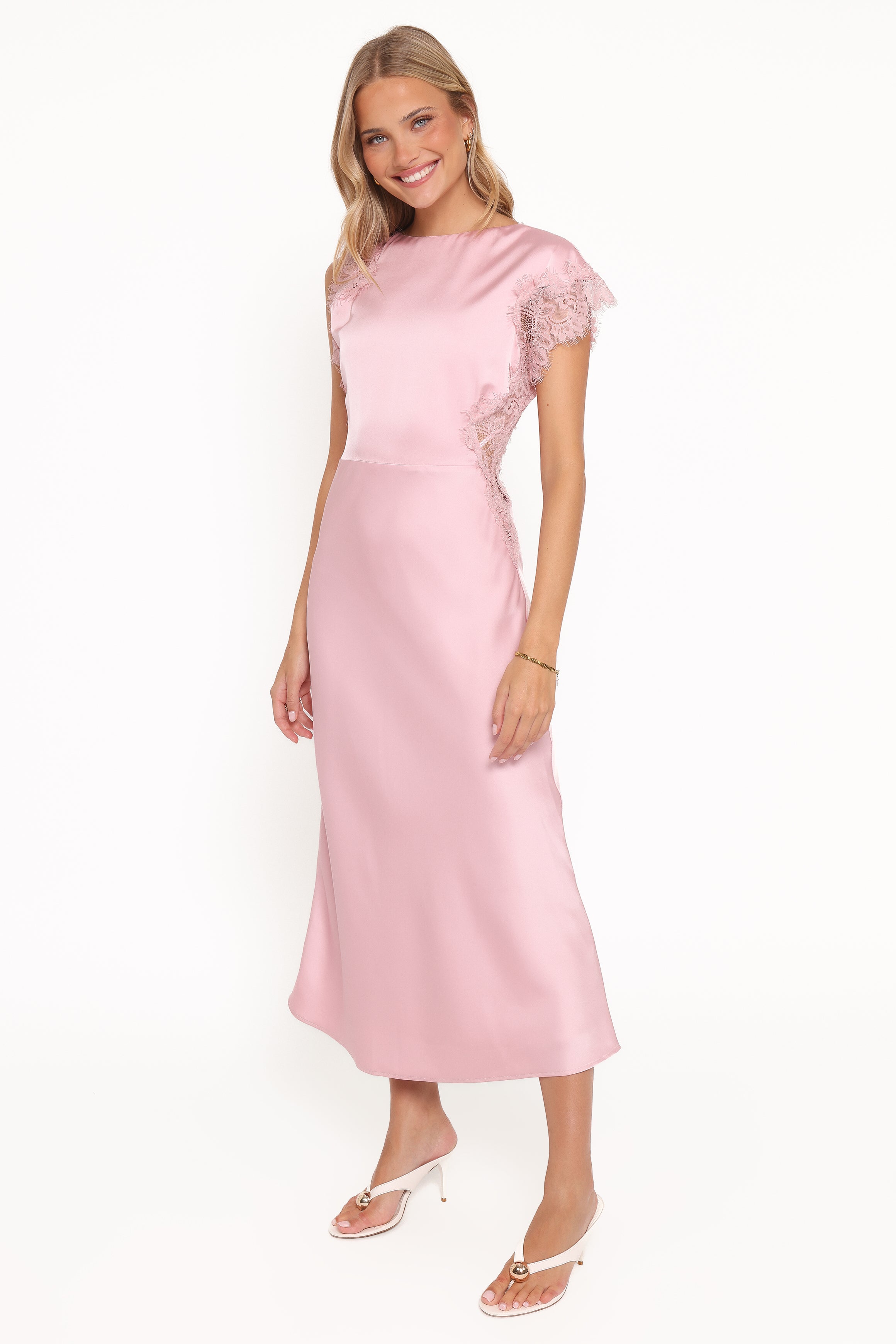 Petal and Pup USA DRESSES Jenelle Maxi Dress - Pale Pink