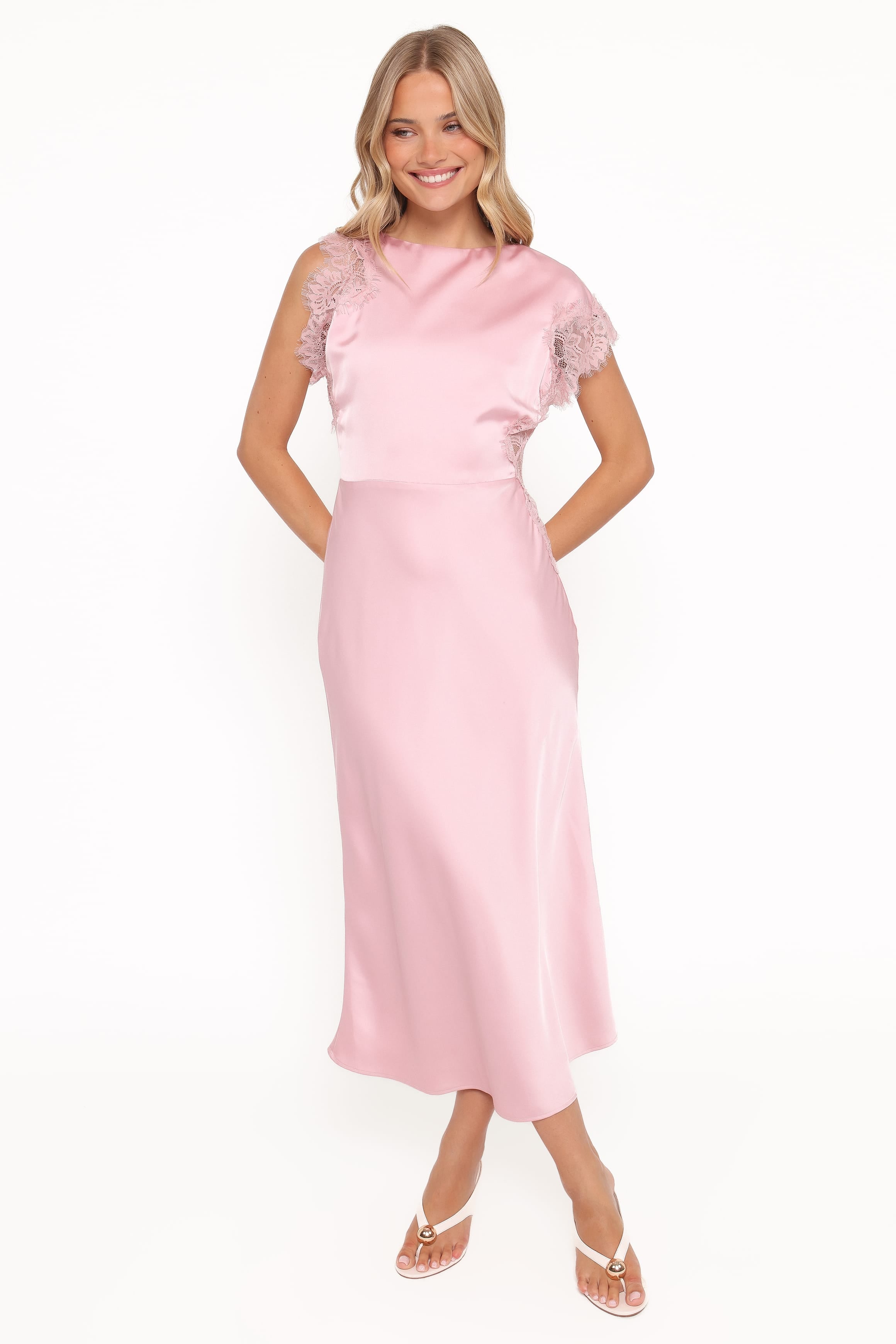 Jenelle Maxi Dress - Pale Pink | Petal & Pup USA Jenelle Maxi Dress - Pale Pink | Petal & Pup USA