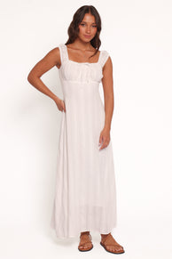 Petal and Pup USA DRESSES Jessalyn Maxi Dress - White