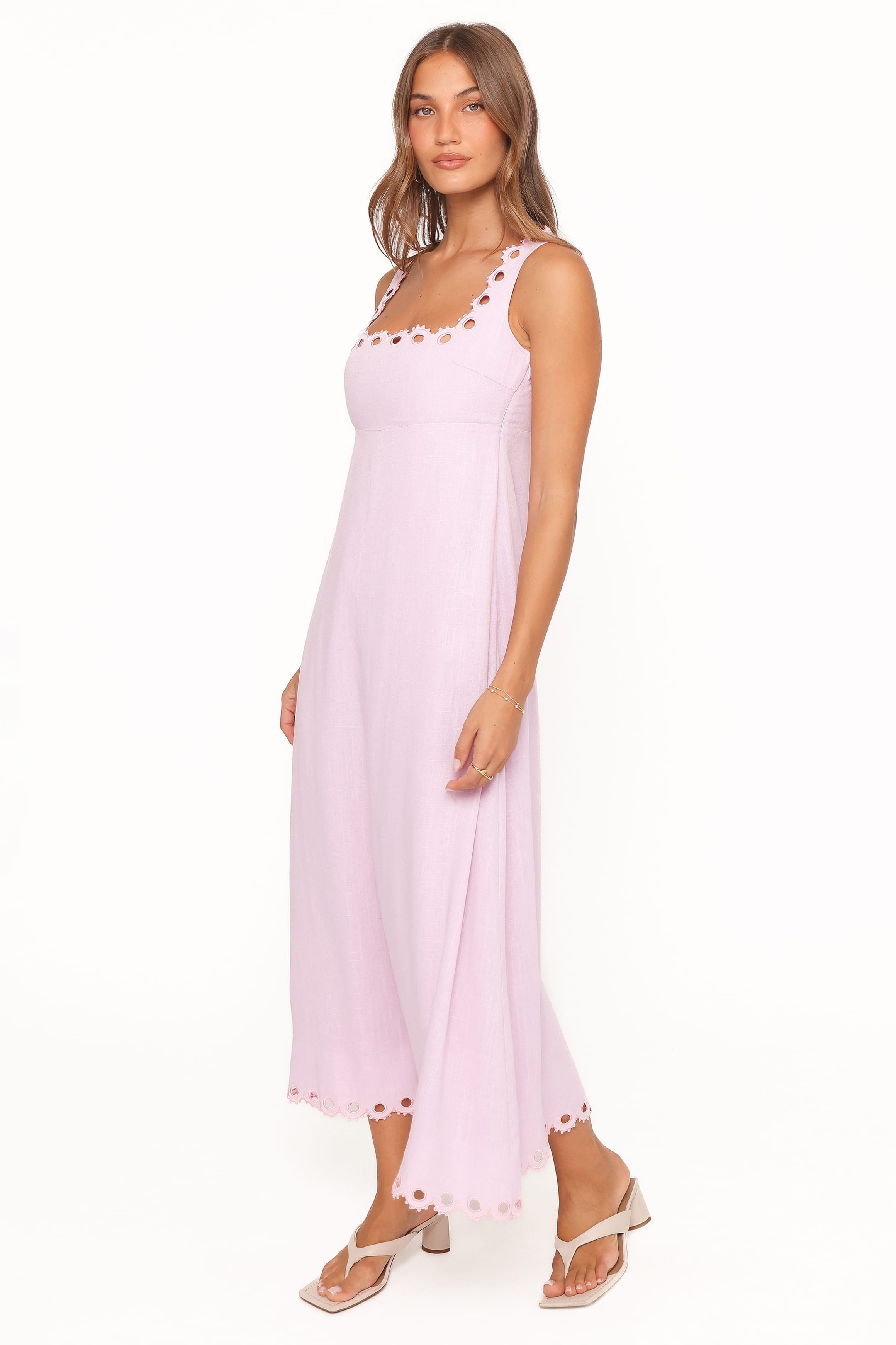 Petal and Pup USA DRESSES Jetta Midi Dress - Lavender