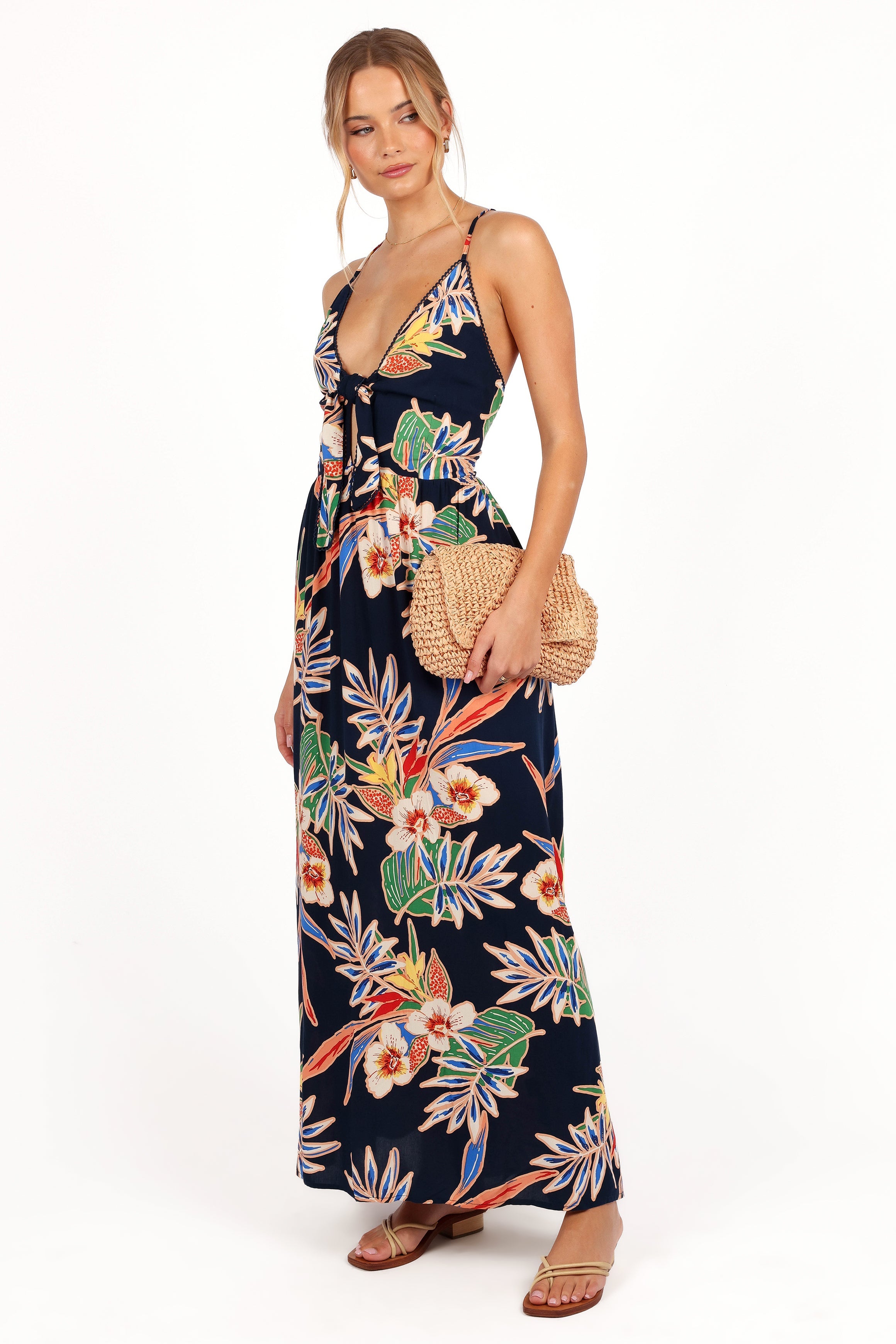 Petal and Pup USA DRESSES Jodie Maxi Dress - Oceana Garden