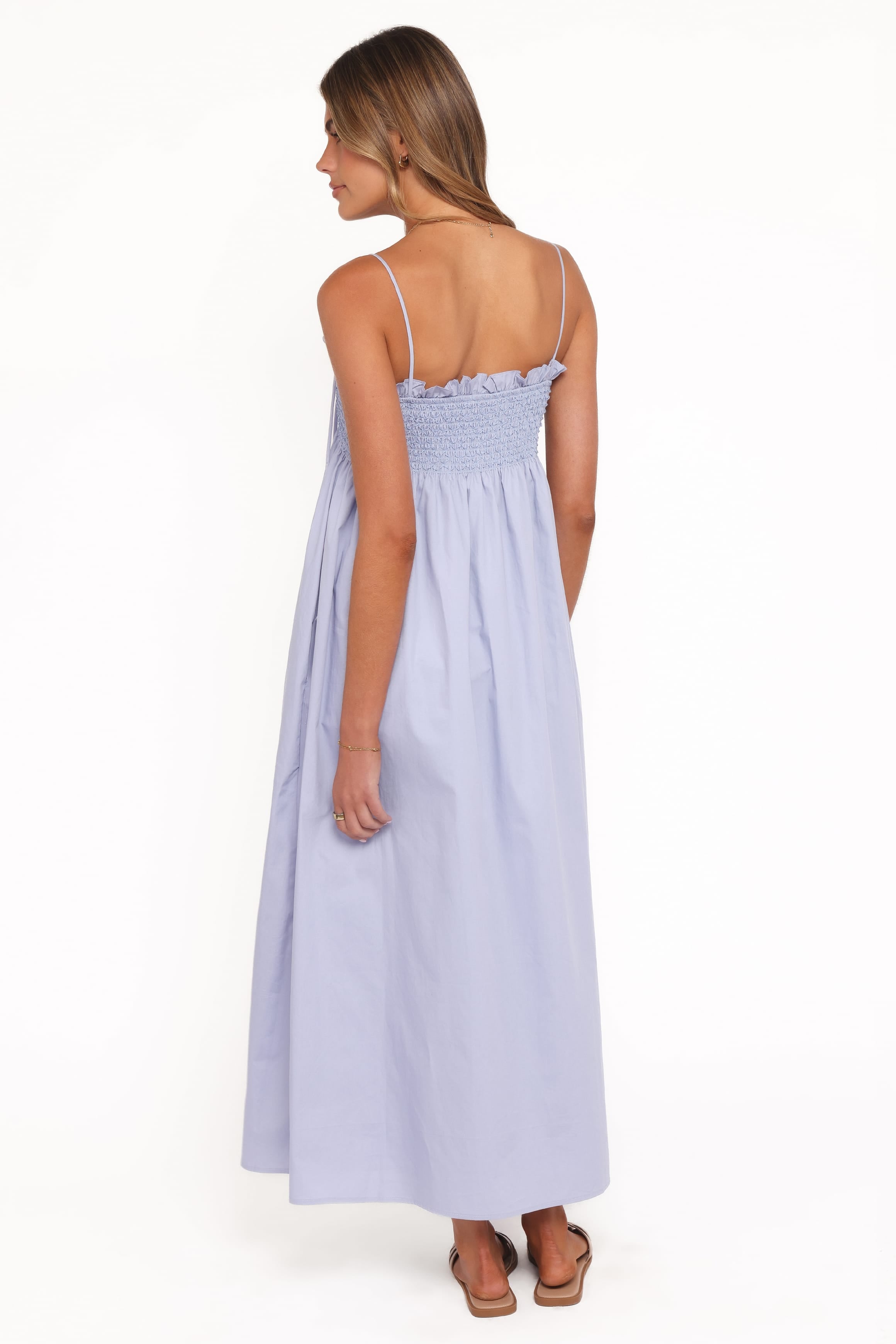 Petal and Pup USA DRESSES Josie Maxi Dress - Cornflower Blue