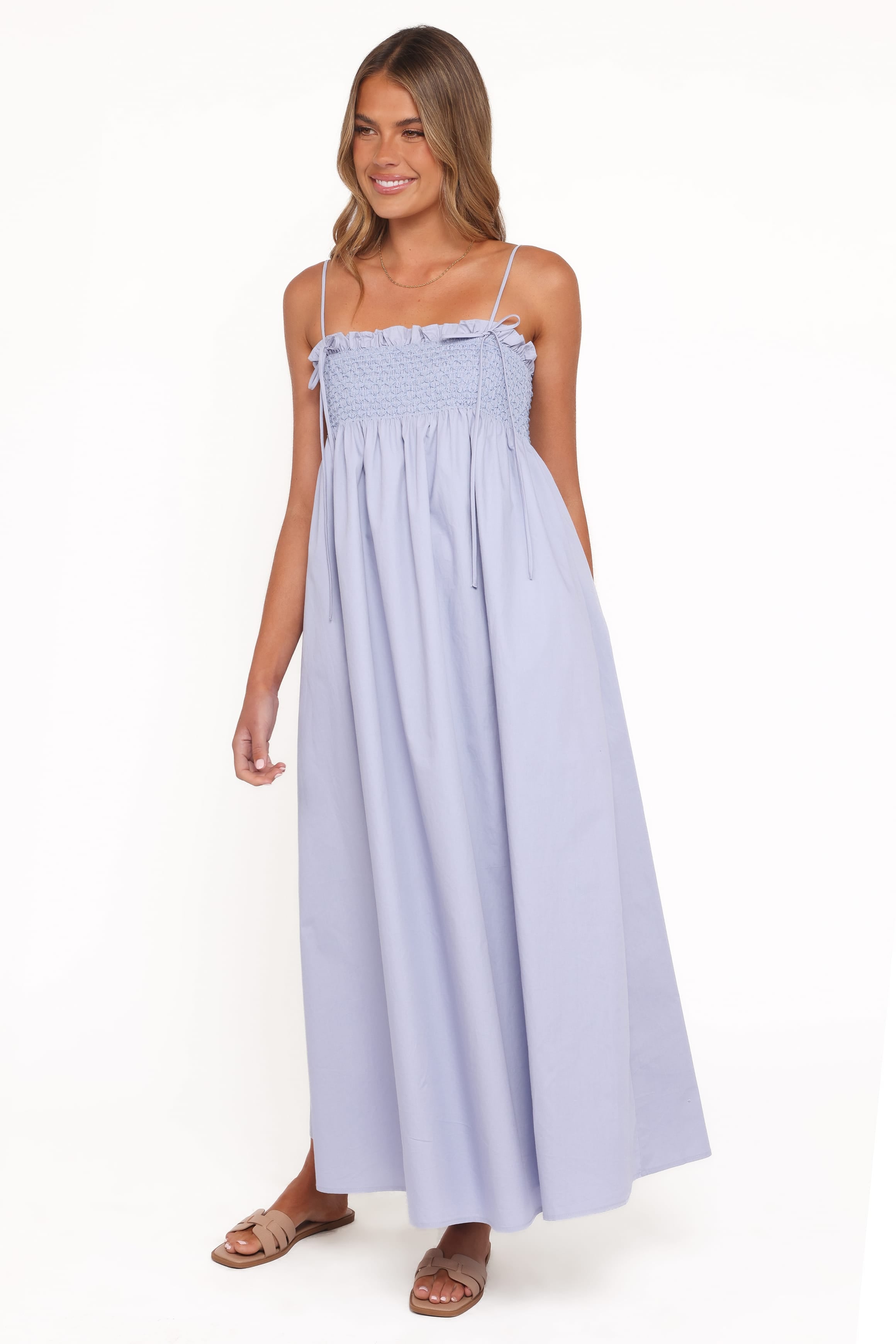 Josie Maxi Dress - Cornflower Blue | Petal & Pup USA