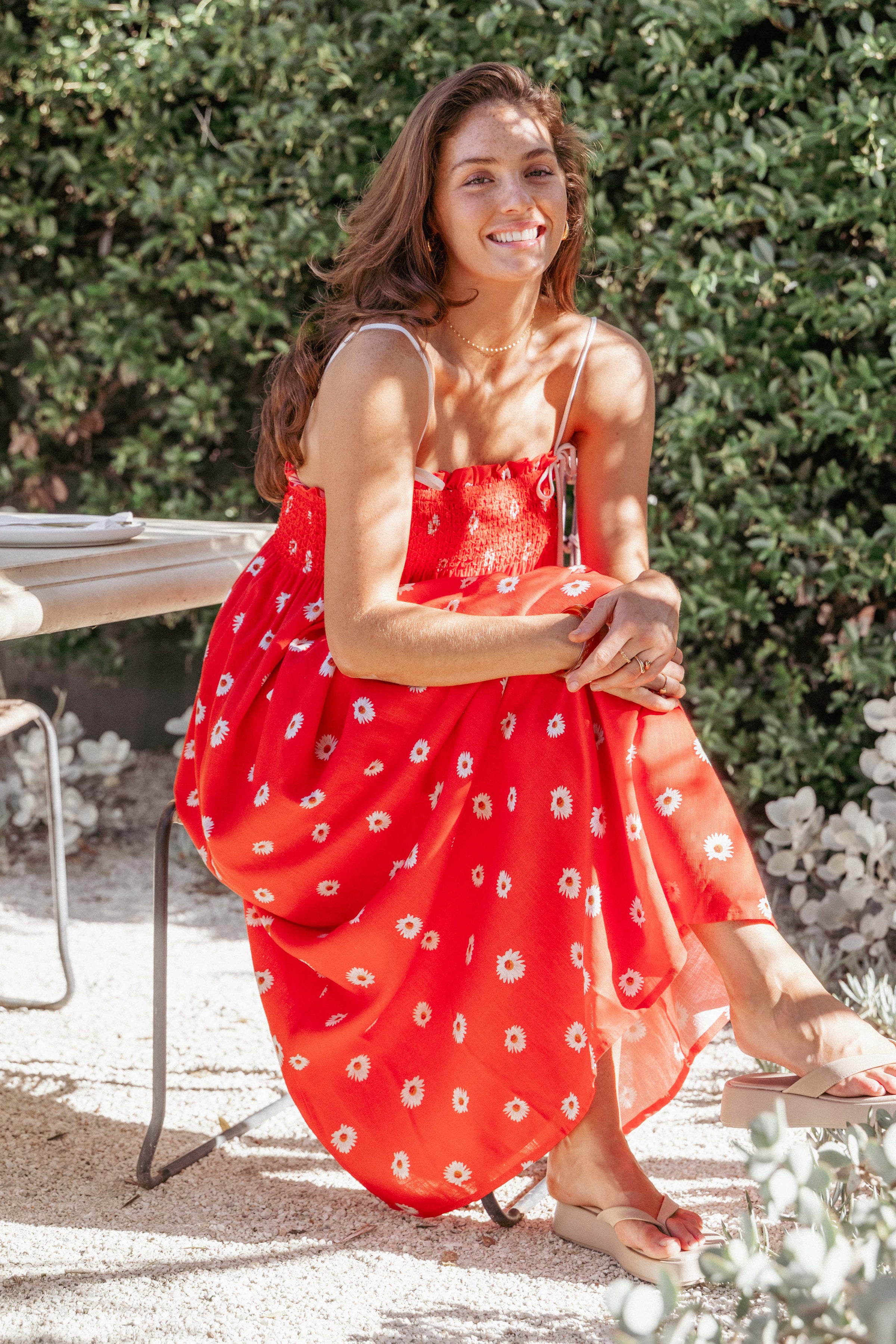 Petal and Pup USA DRESSES Josie Maxi Dress - Daisy Meadow