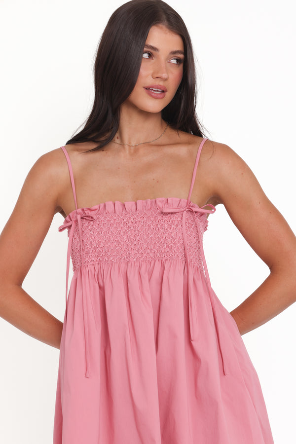 Petal and Pup USA DRESSES Josie Mini Dress - Pink