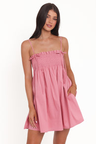 Petal and Pup USA DRESSES Josie Mini Dress - Pink