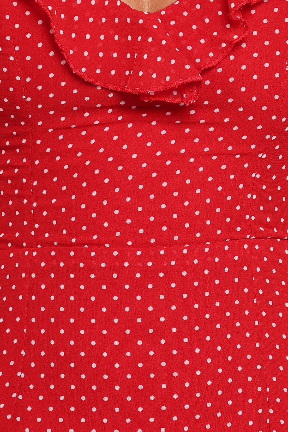 red and white polka dot maxi dress Nellie Maxi Dress Red Polka Dot