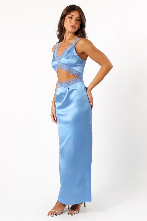 Petal and Pup USA DRESSES Julianna Maxi Dress - Periwinkle Blue