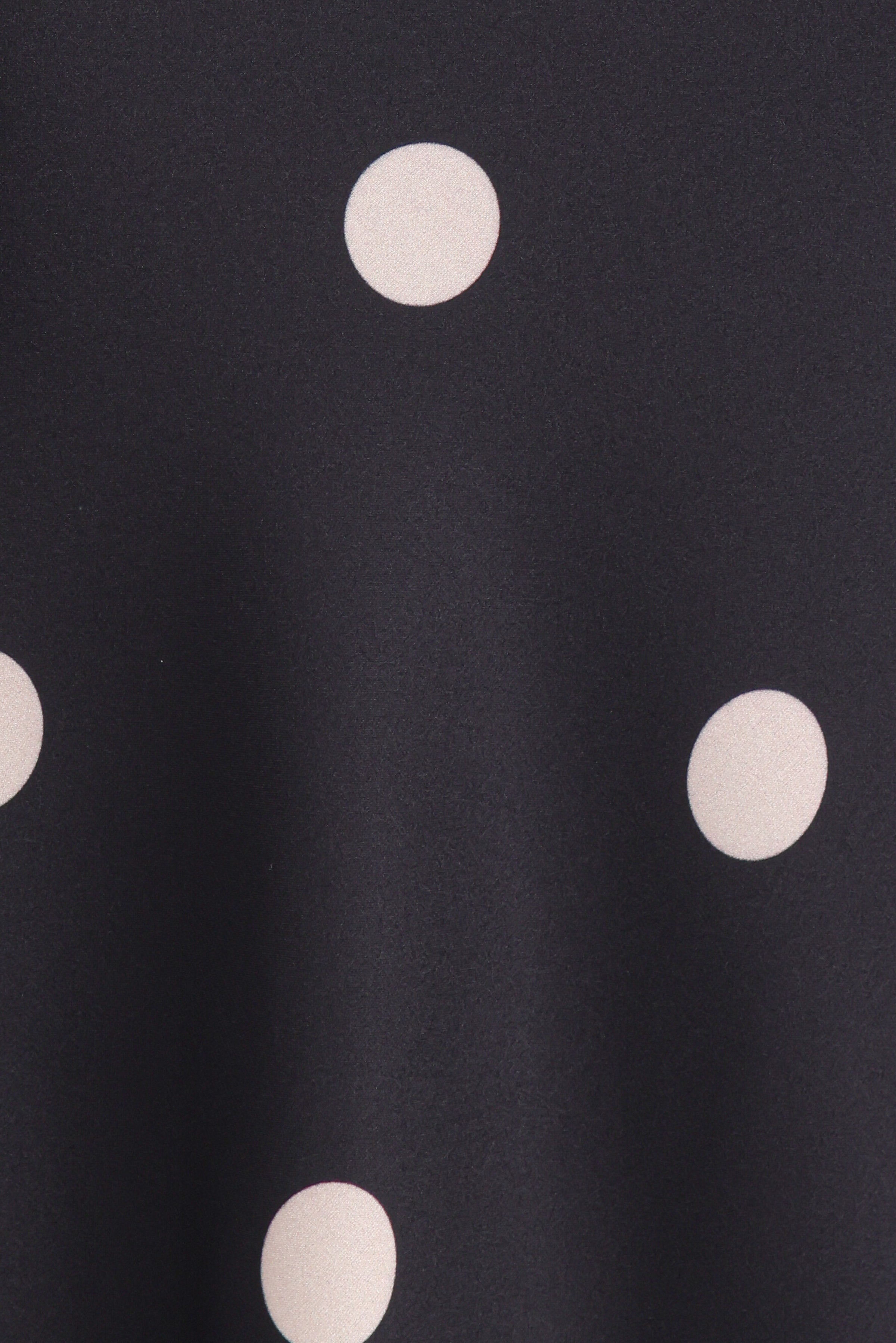 Petal and Pup USA DRESSES Jutta Strapless Maxi Dress - Black Polka Dot