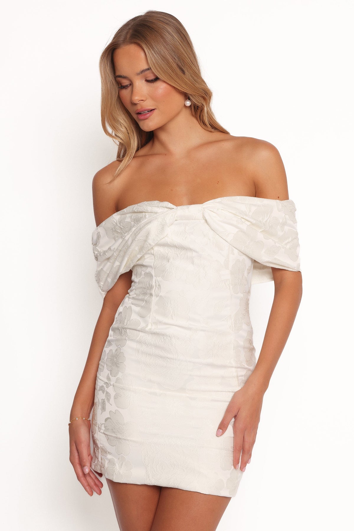 white mini tube dress Petal and Pup Women's Kaeli Mini Dress