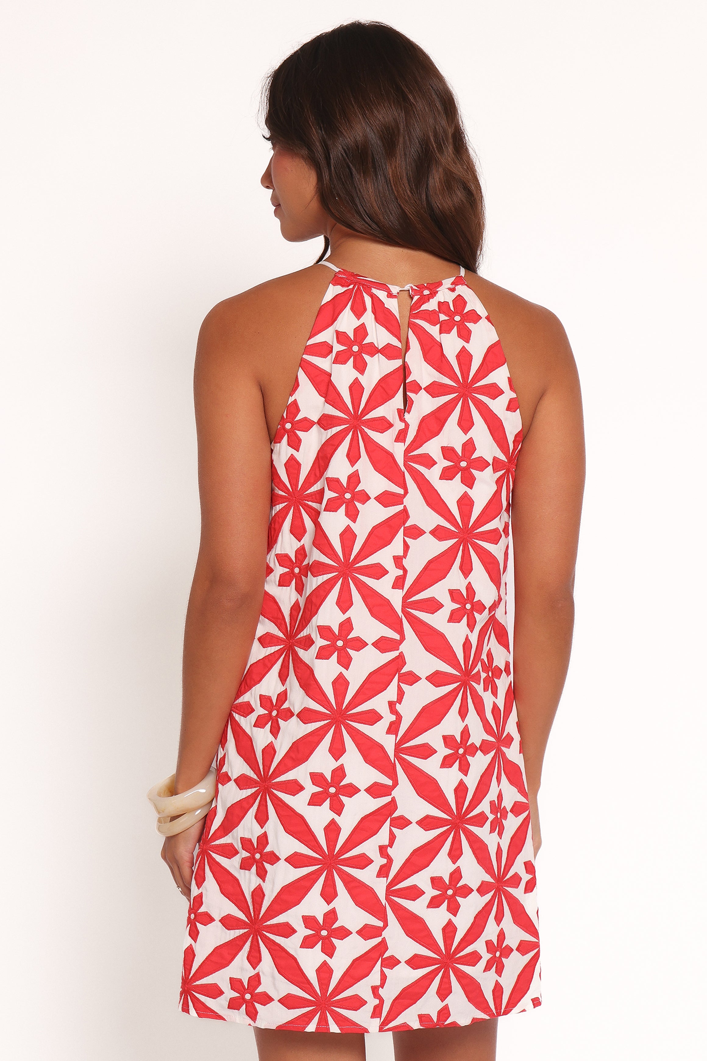 Petal and Pup USA DRESSES Kaelia Mini Dress - Red (Hold for Amazon)