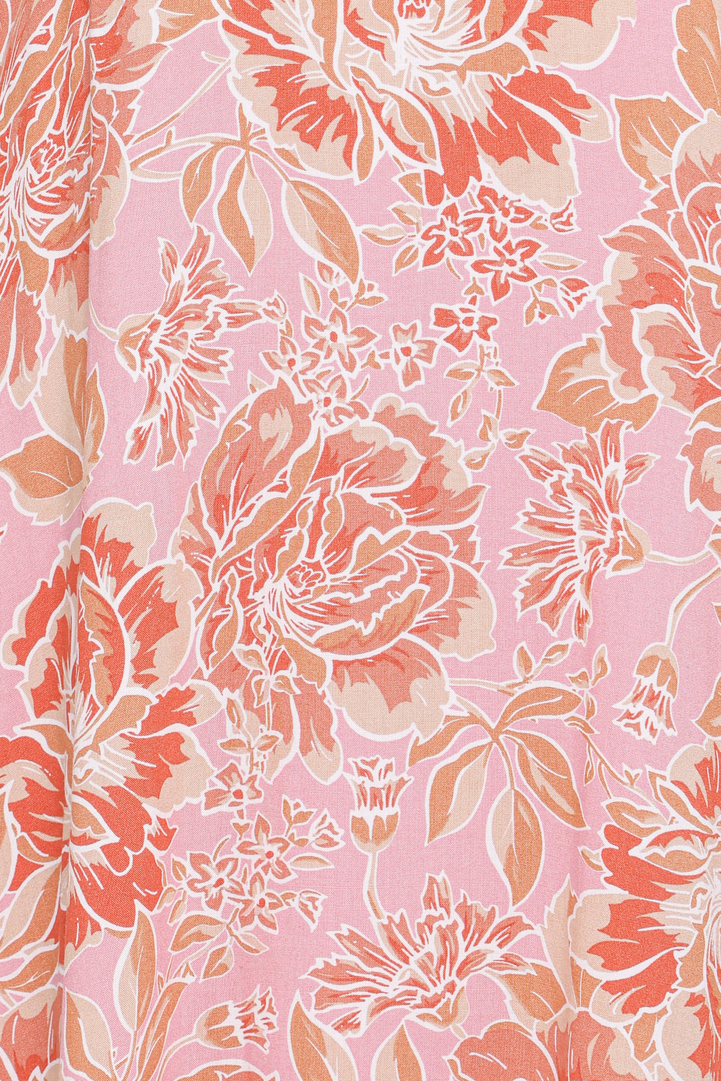Petal and Pup USA DRESSES Kahlie Maxi Dress - Pink Floral