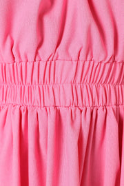 DRESSES @Kailey One Shoulder Maxi Dress - Hot Pink