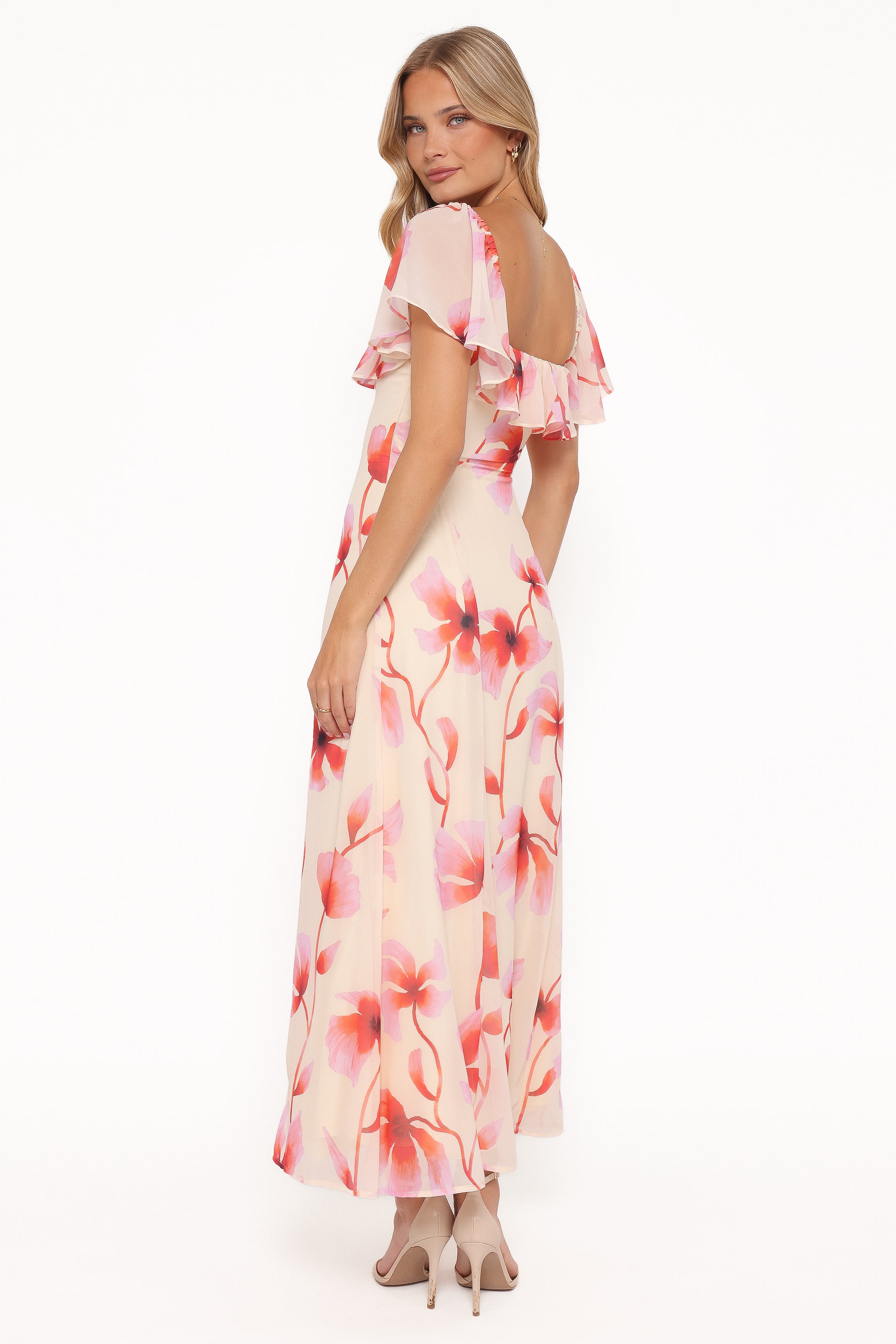 Petal and Pup USA DRESSES Kamie Maxi Dress - Pink Floral