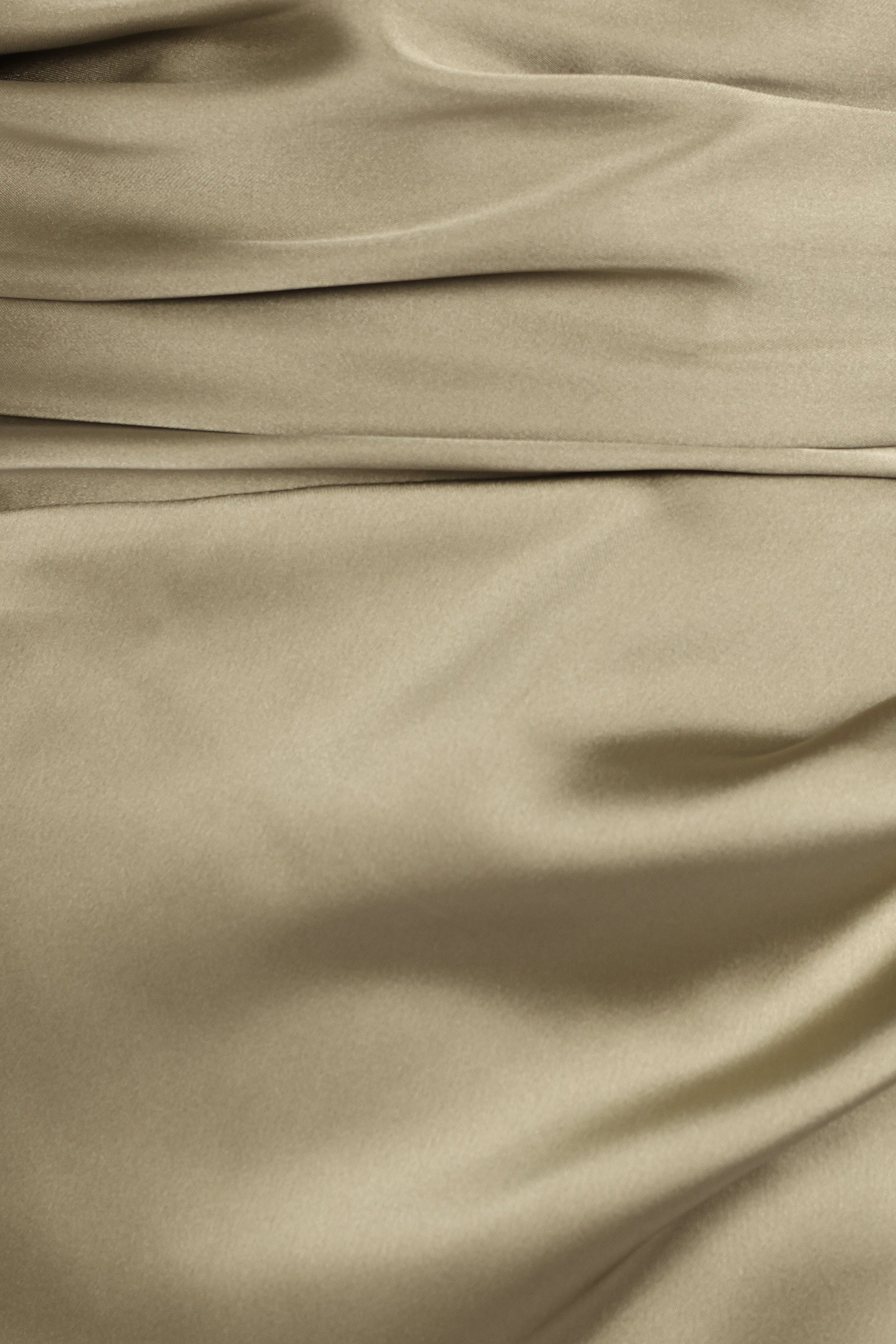 Petal and Pup USA DRESSES Kara Strapless Maxi Dress - Olive