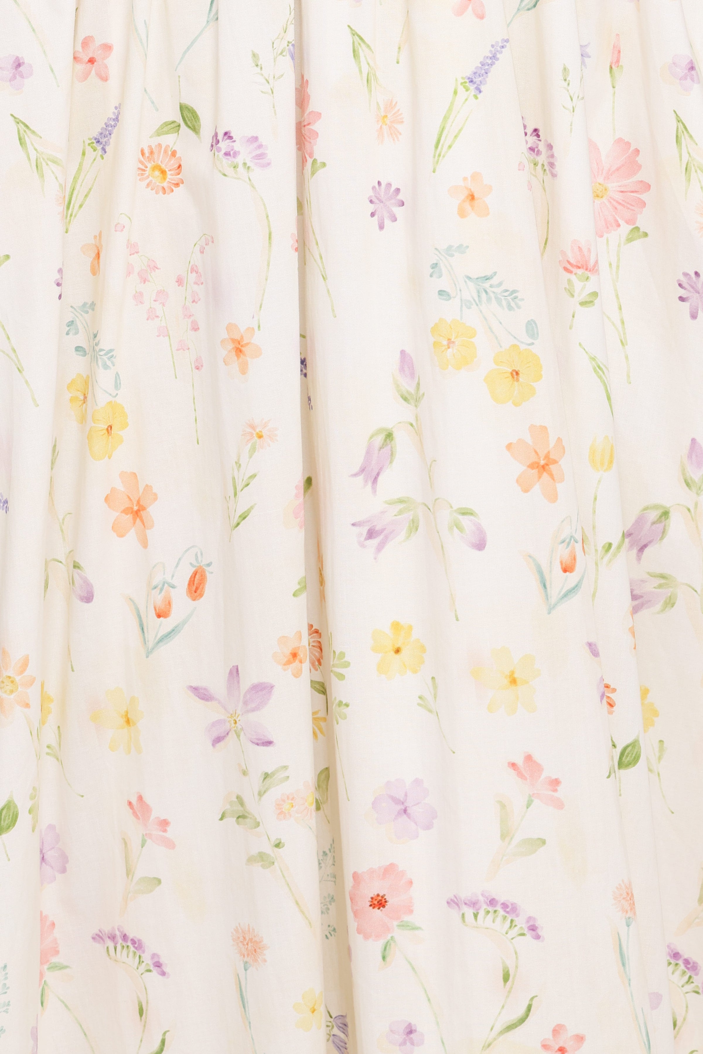 Petal and Pup USA DRESSES Katana Puff Sleeve Midi Dress - Floral