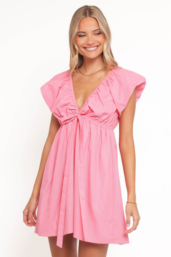 Petal and Pup USA DRESSES Kathy Mini Dress - Pink
