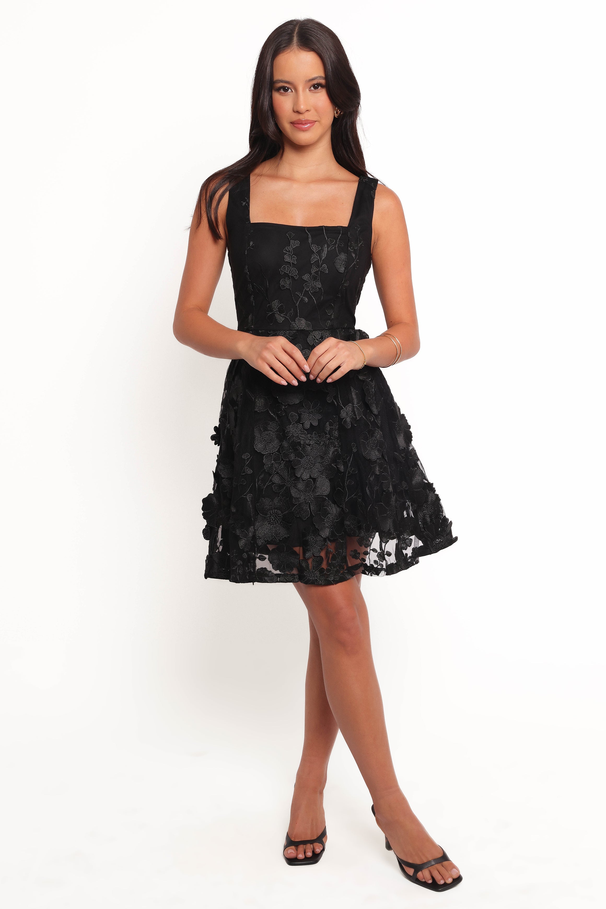 Petal and Pup USA DRESSES Katrina Mini Dress - Black