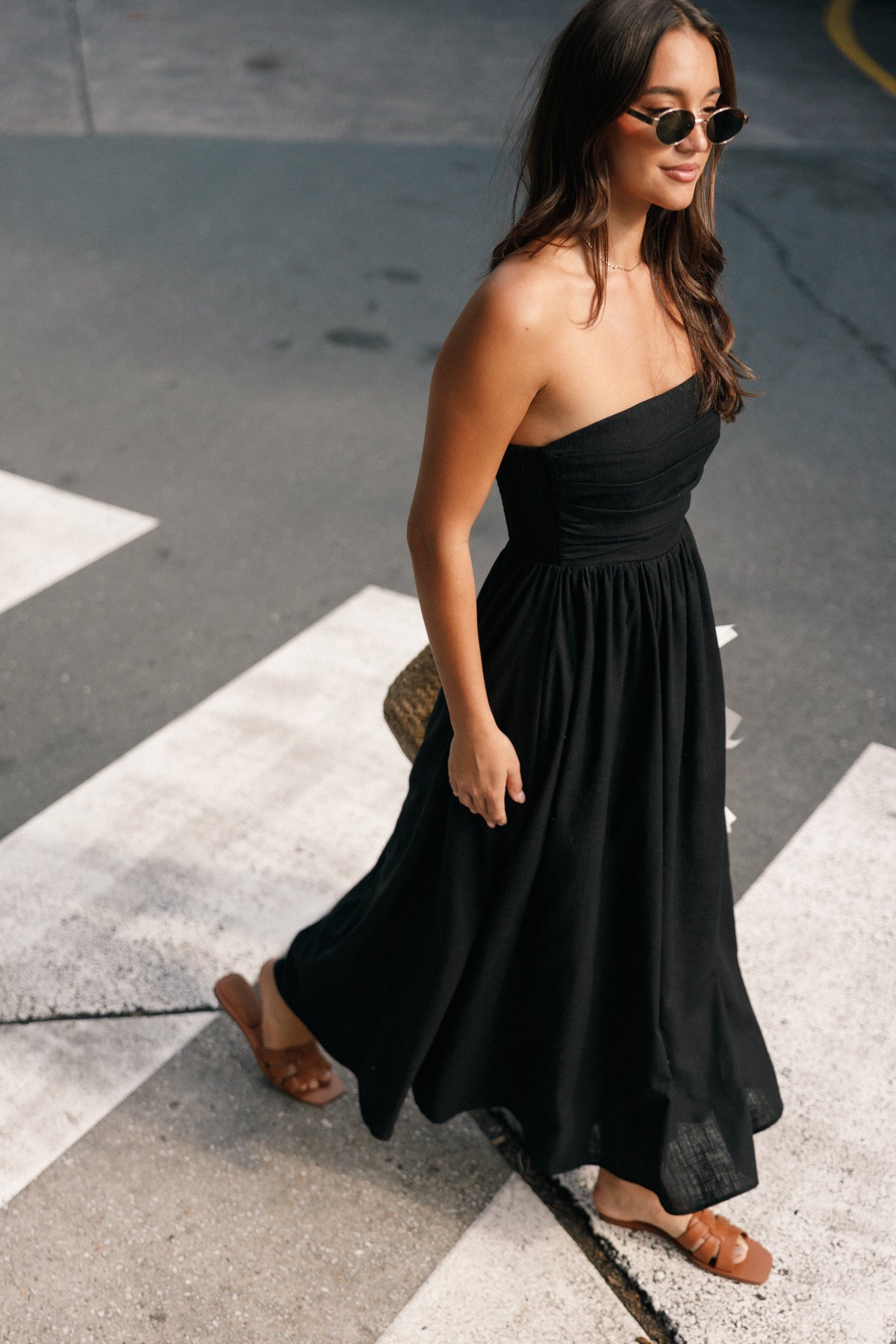 strapless black dress casual Black Strapless Dresses