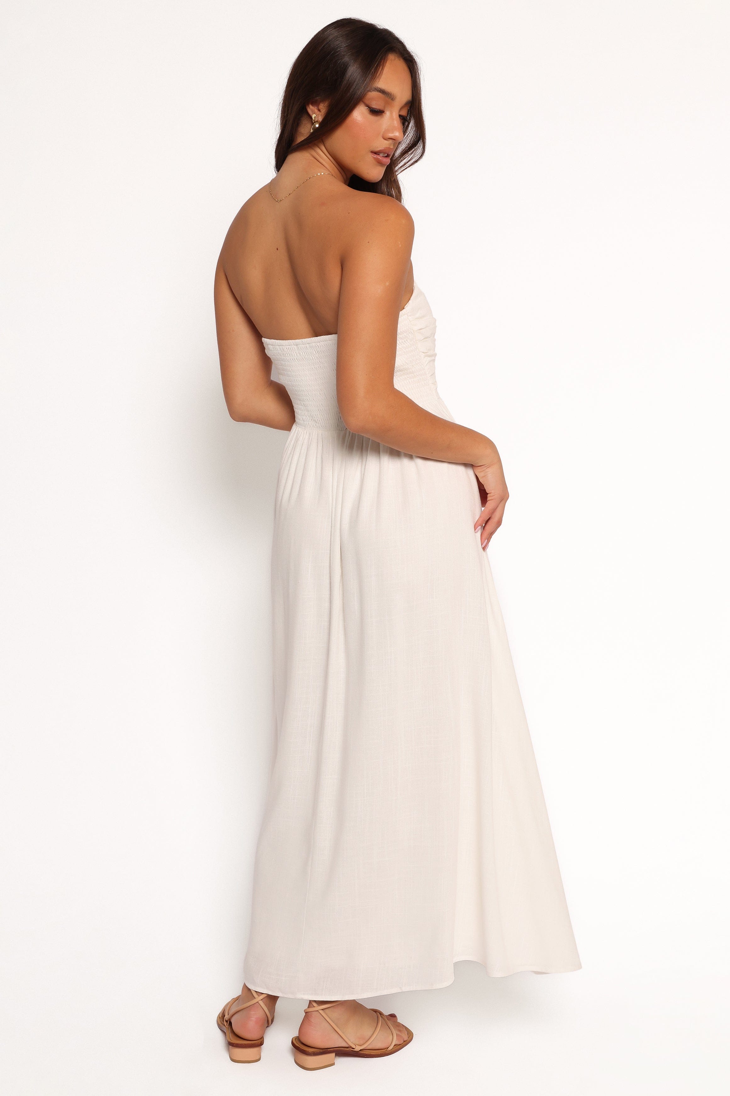 Petal and Pup Women's Kayt Strapless Dress - White XL Petal and Pup Women's Kayt Strapless Dress - White XL