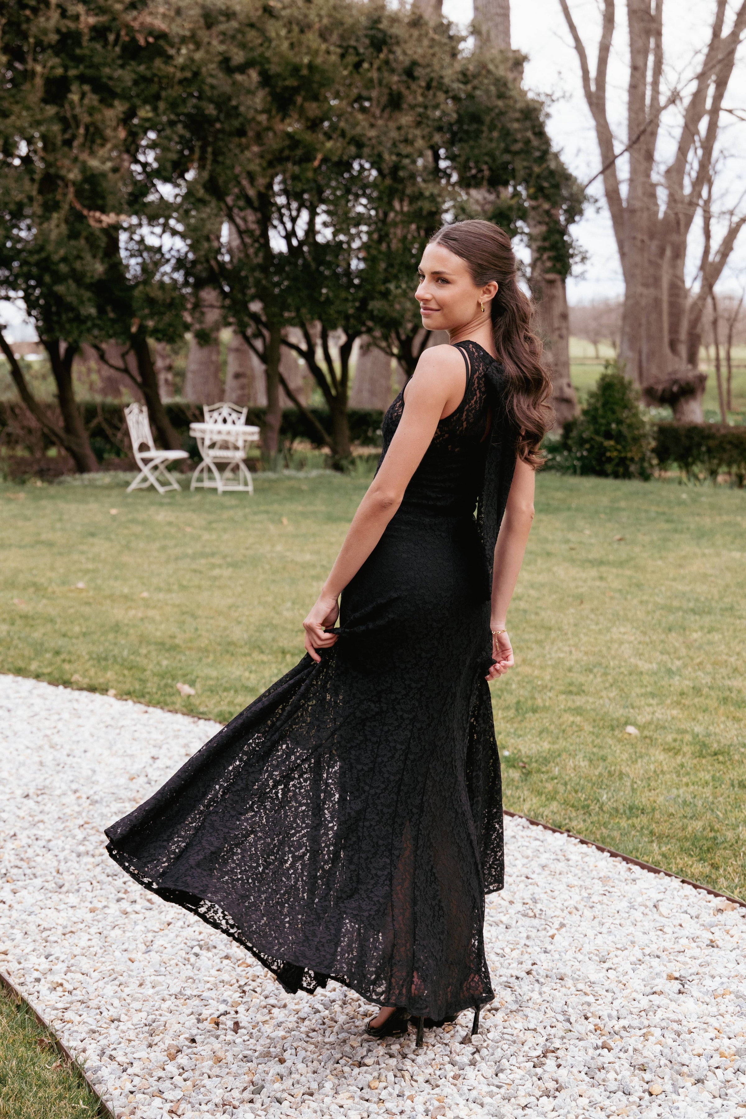 Keani Maxi Dress - Black Lace | Petal & Pup USA Keani Maxi Dress - Black Lace | Petal & Pup USA