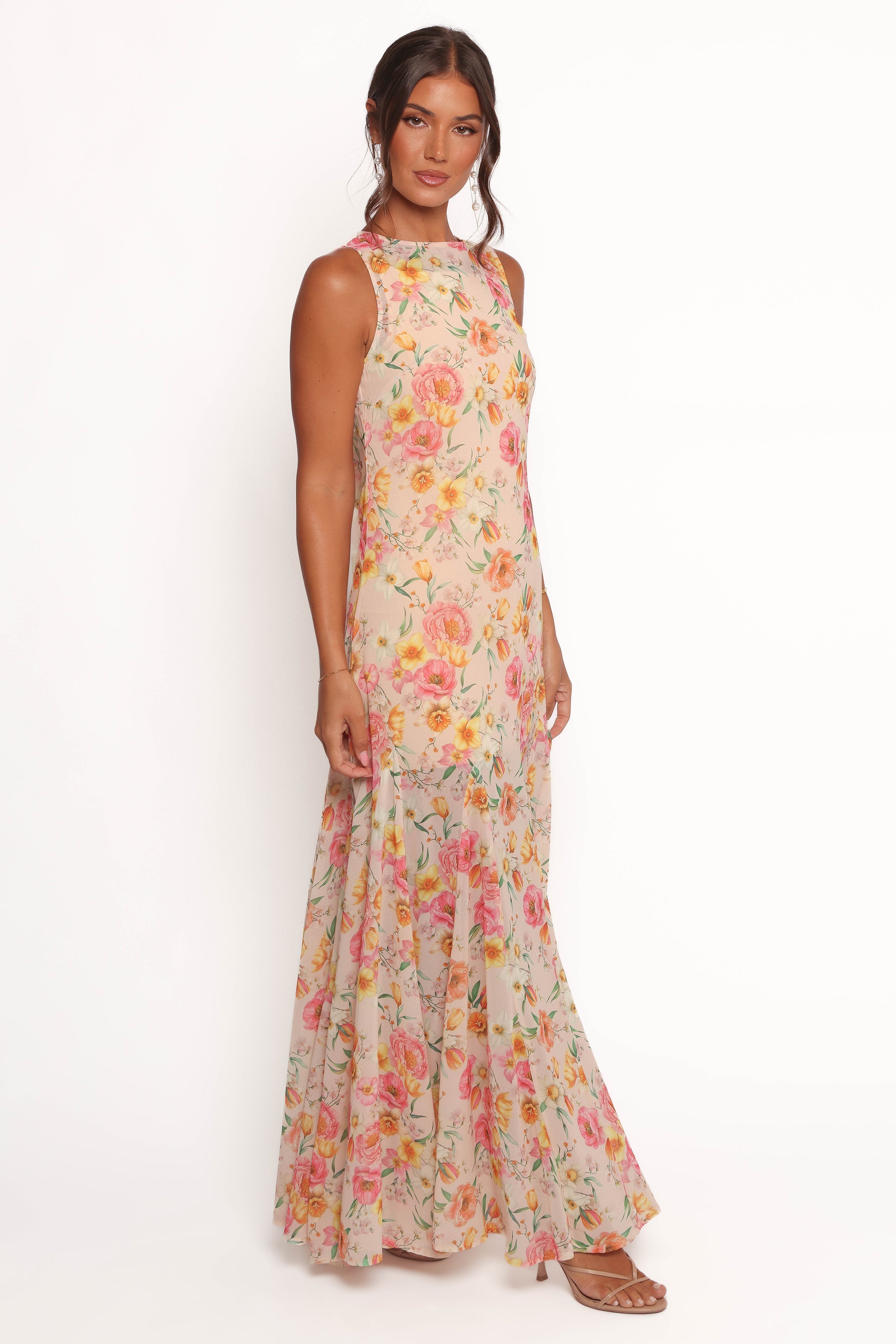 Petal and Pup USA DRESSES Keani Maxi Dress - Peony