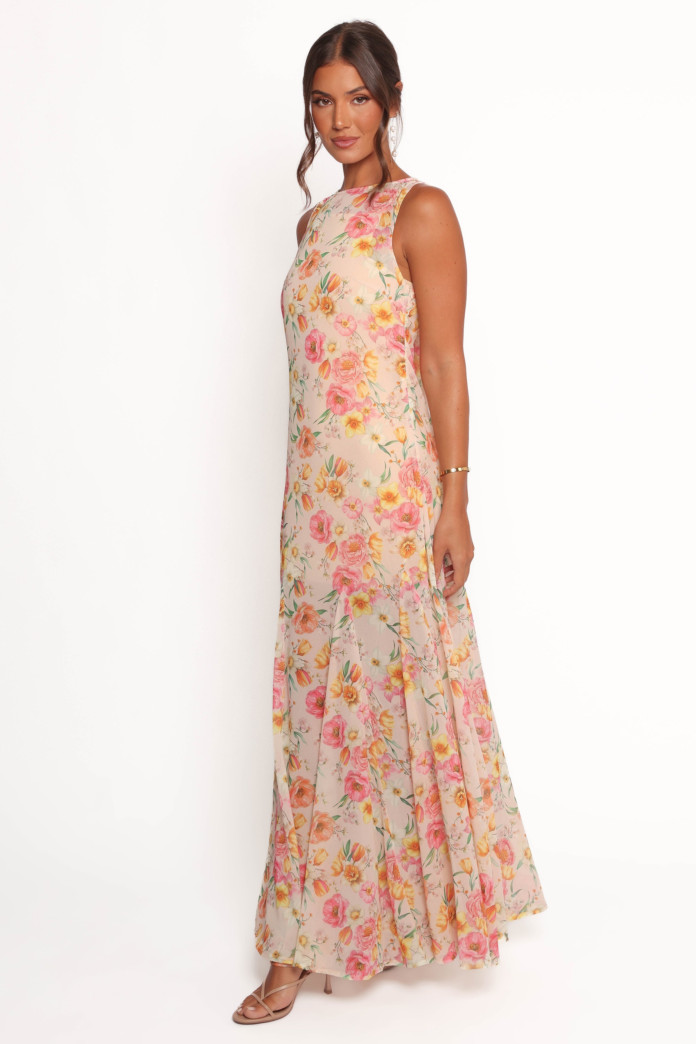 Petal and Pup USA DRESSES Keani Maxi Dress - Peony