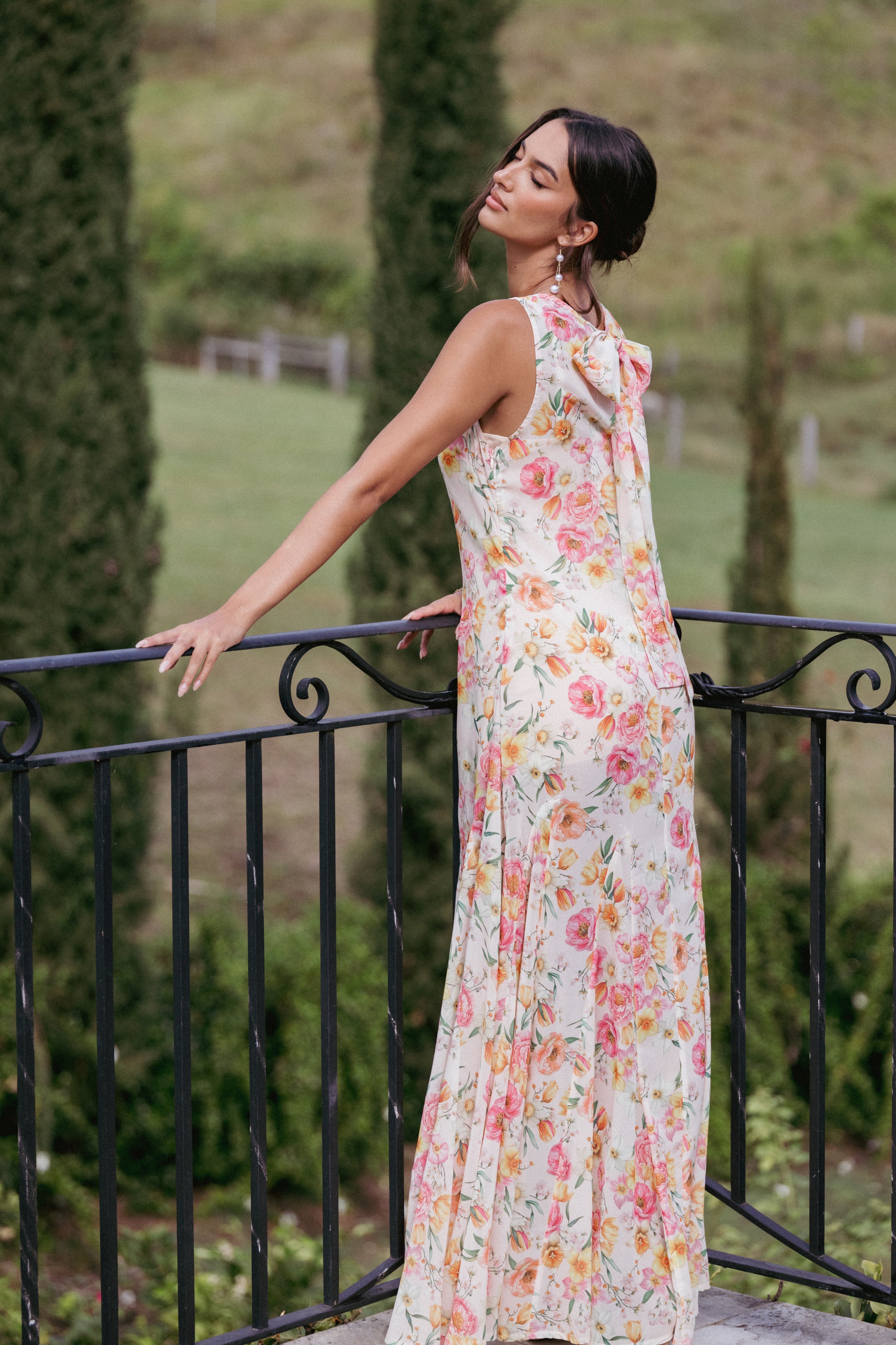 Petal and Pup USA DRESSES Keani Maxi Dress - Peony