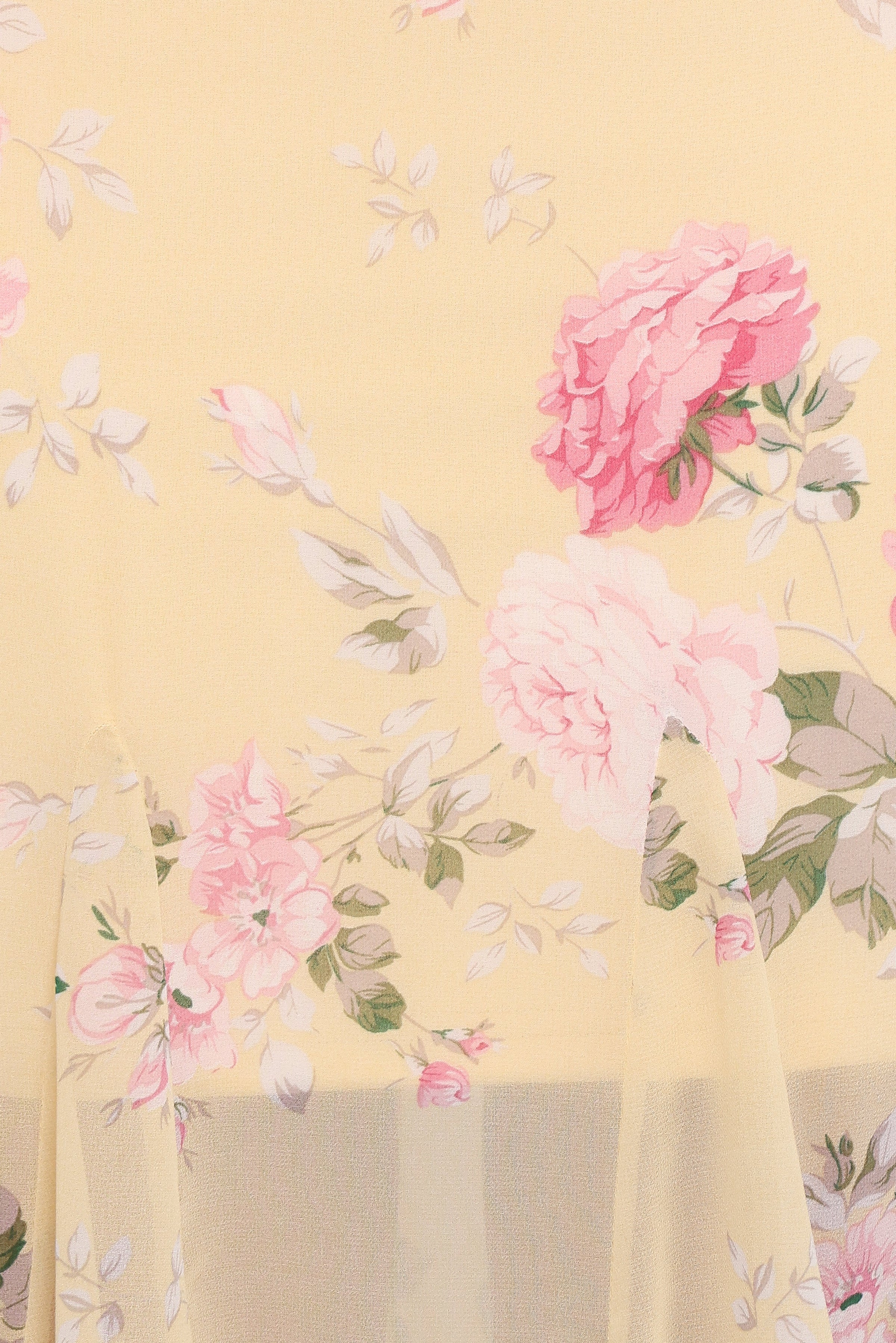 Petal and Pup USA DRESSES Keani Maxi Dress - Yellow Floral