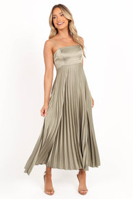 Petal and Pup USA DRESSES Keegan Maxi Dress - Olive