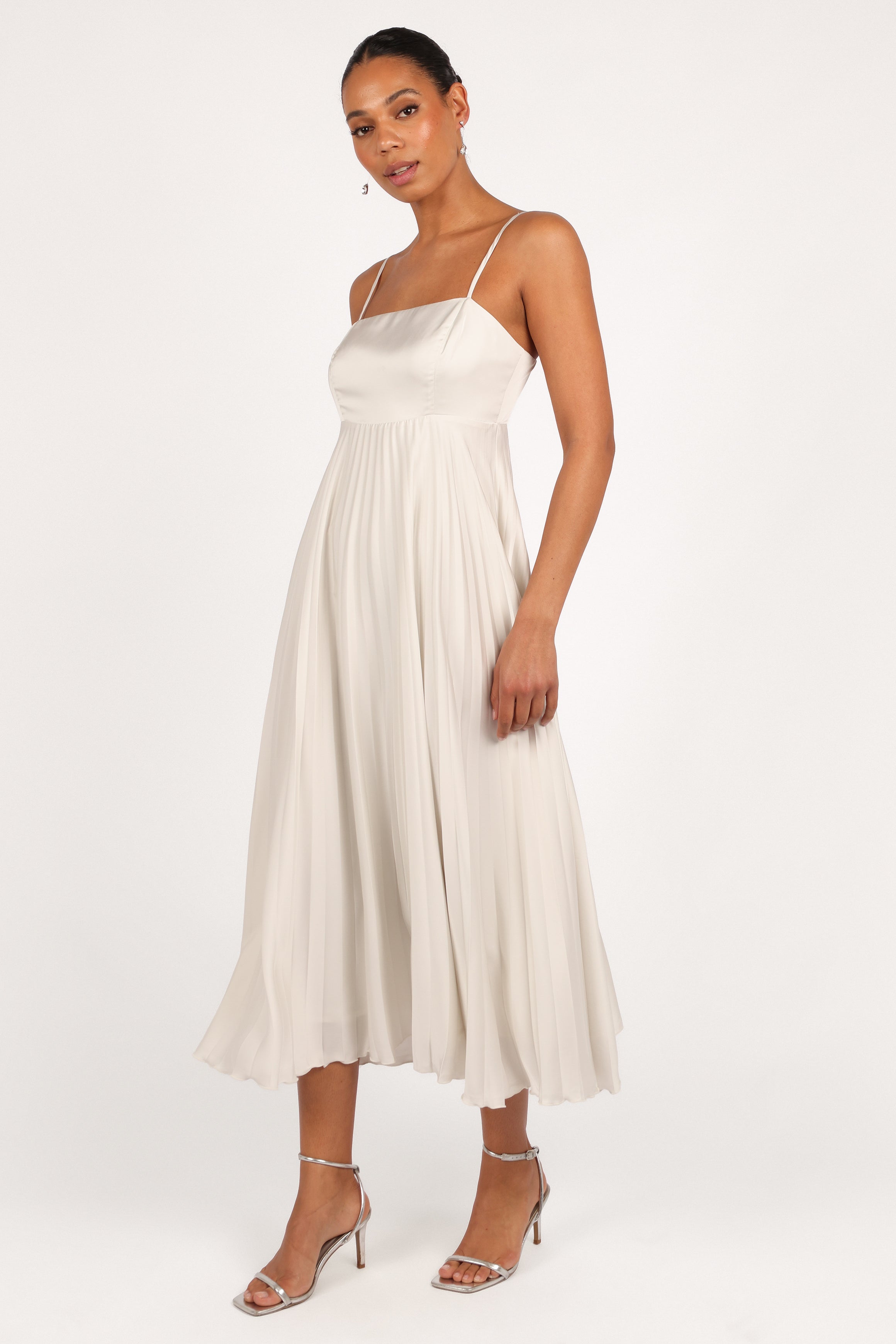Petal and Pup USA DRESSES Keegan Maxi Dress - White