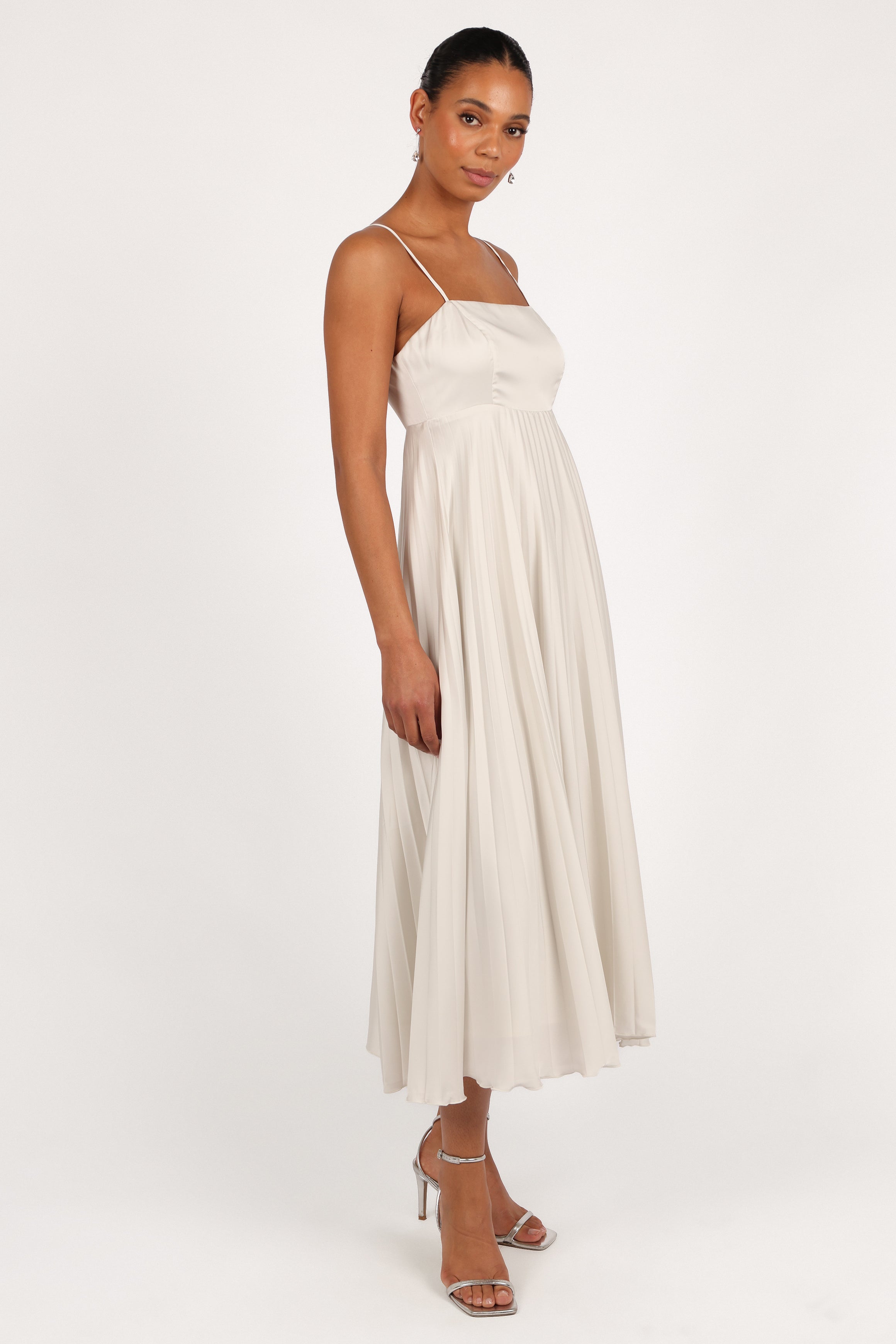 Petal and Pup USA DRESSES Keegan Maxi Dress - White