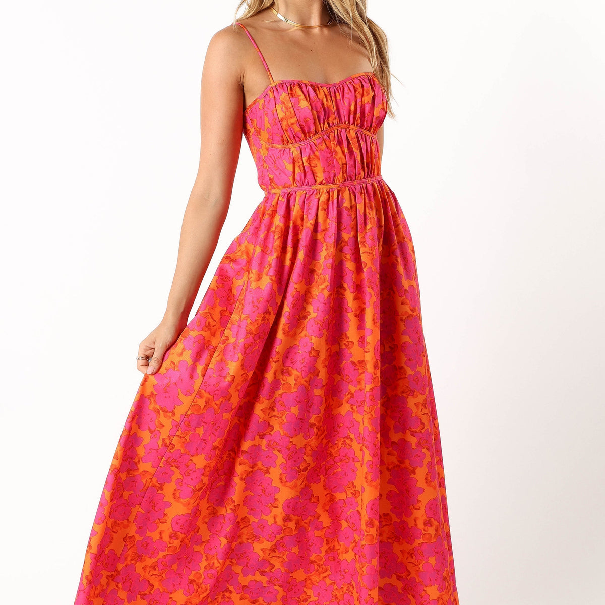 Kelani A-Line Midi Dress