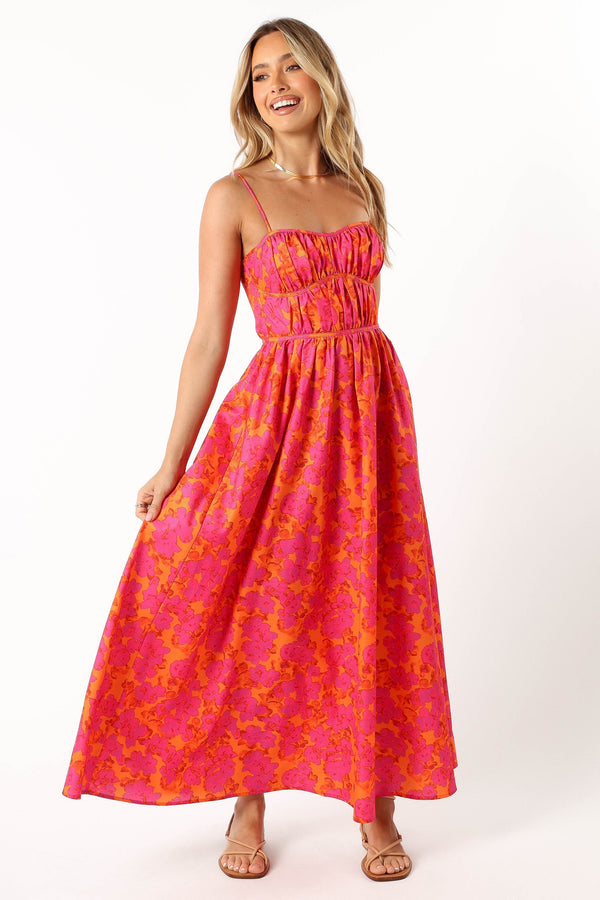 Petal and Pup USA DRESSES Kelani A-Line Midi Dress - Ambrosia