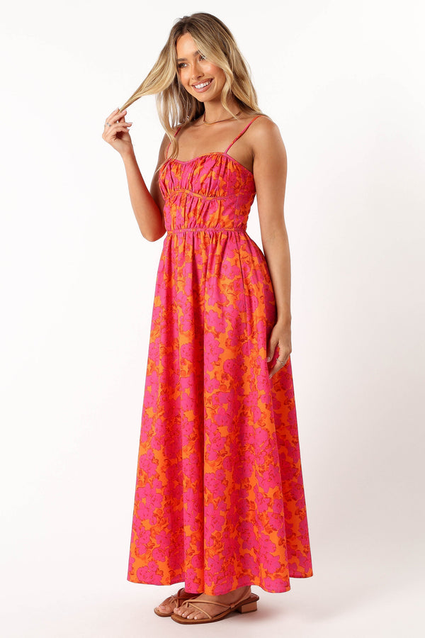 Petal and Pup USA DRESSES Kelani A-Line Midi Dress - Ambrosia