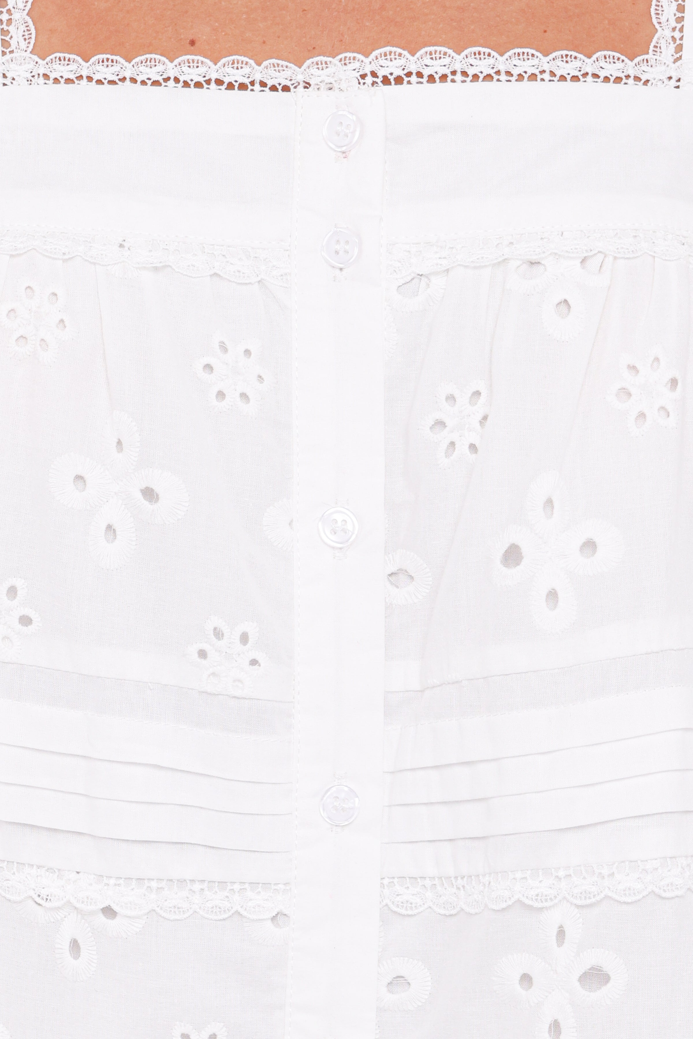 Petal and Pup USA DRESSES Kelcie Mini Dress - White