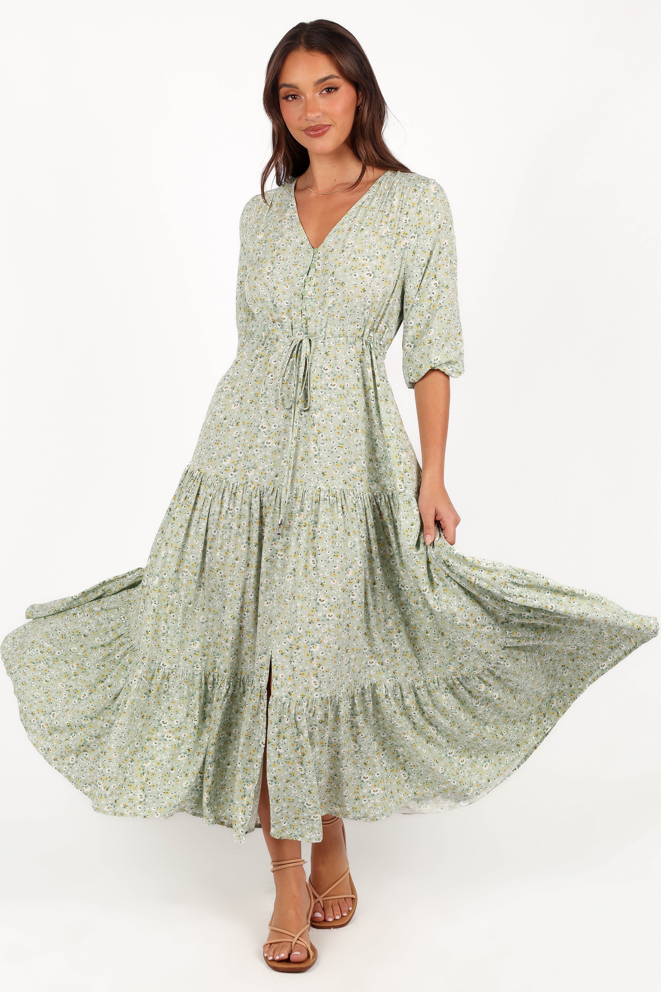 Petal and Pup USA DRESSES Kelda Dress - Floral Print