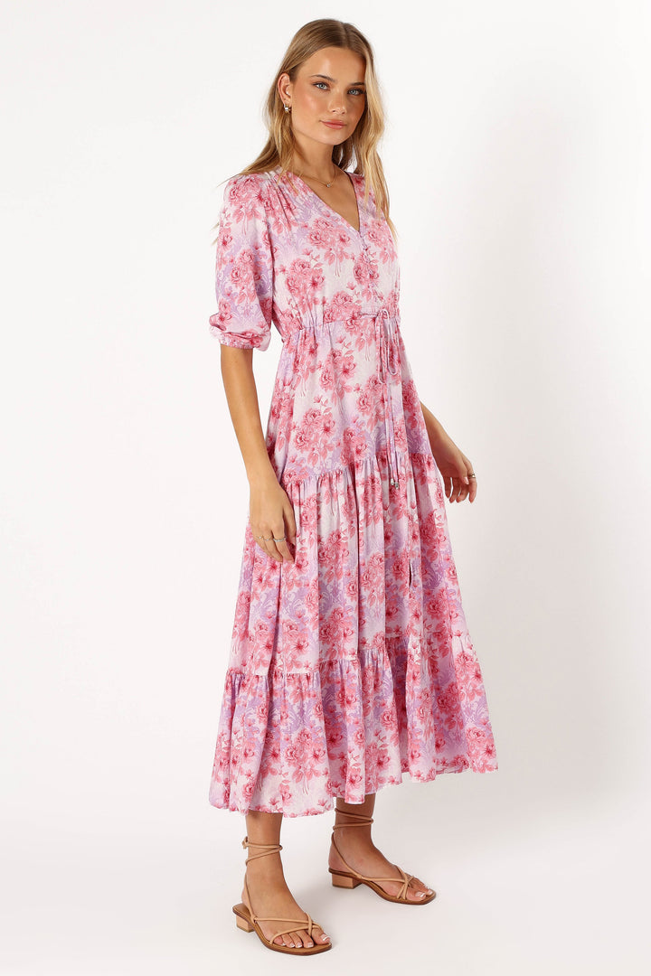 Kelda Dress Pink/Purple Petal & Pup USA
