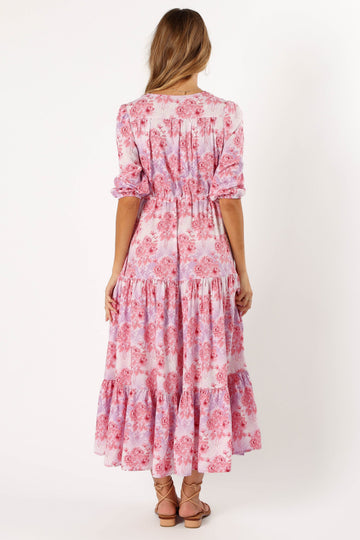 Kelda Dress - Pink/Purple - Petal & Pup USA