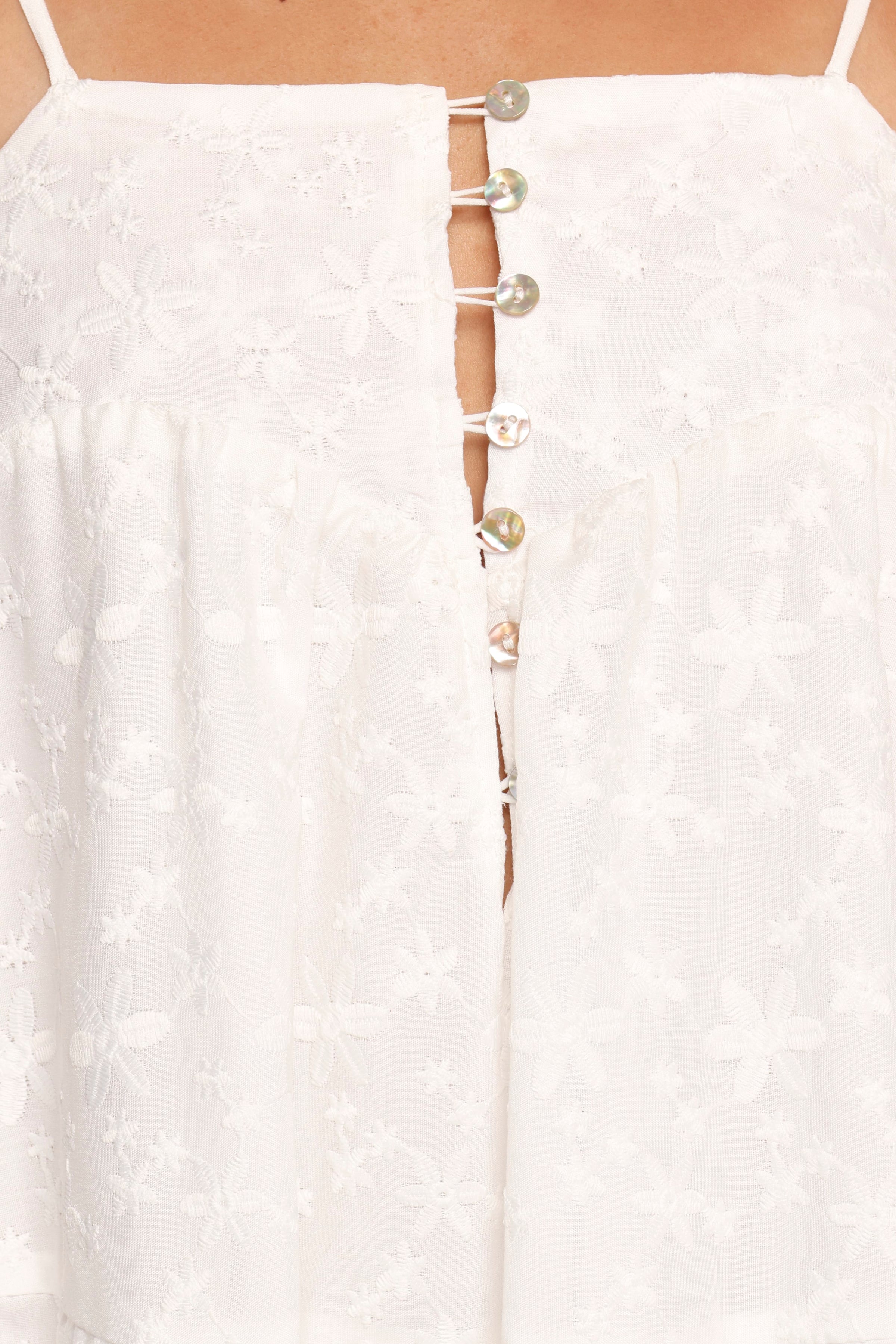 Petal and Pup USA DRESSES Kendal Maxi Dress - White (Hold for Rack)
