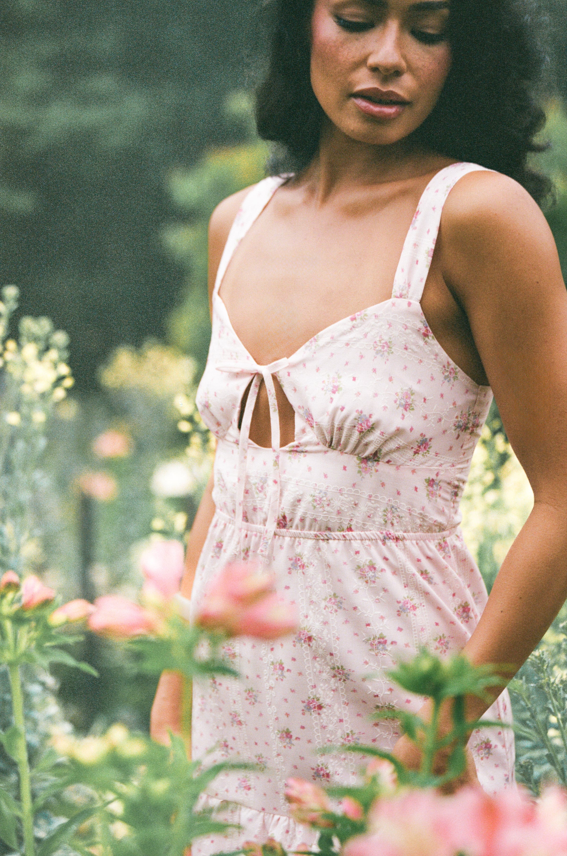 Petal and Pup USA DRESSES Kendra Maxi Dress - Pink Floral
