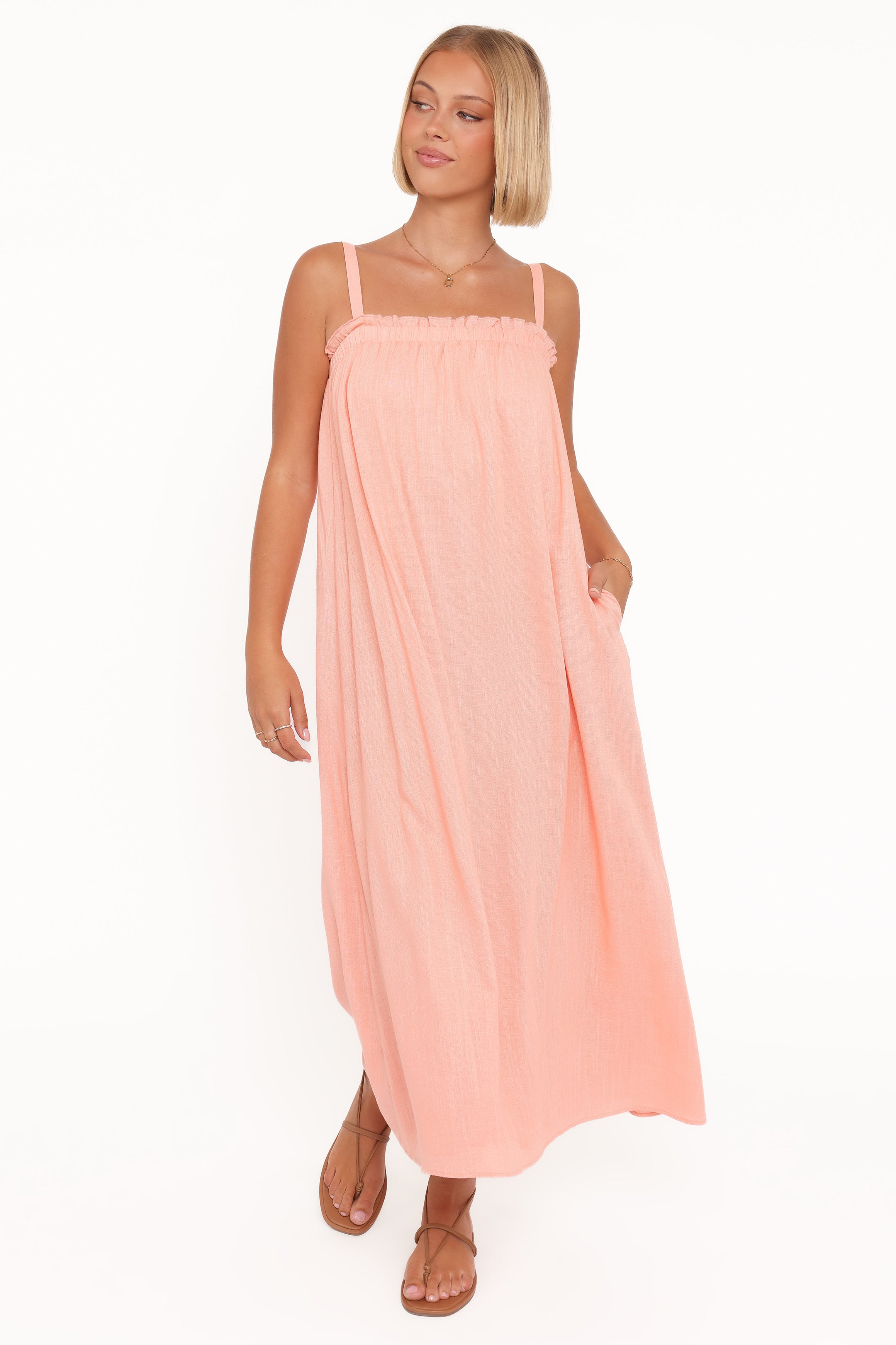 Petal and Pup USA DRESSES Kendrick Maxi Dress - Pink