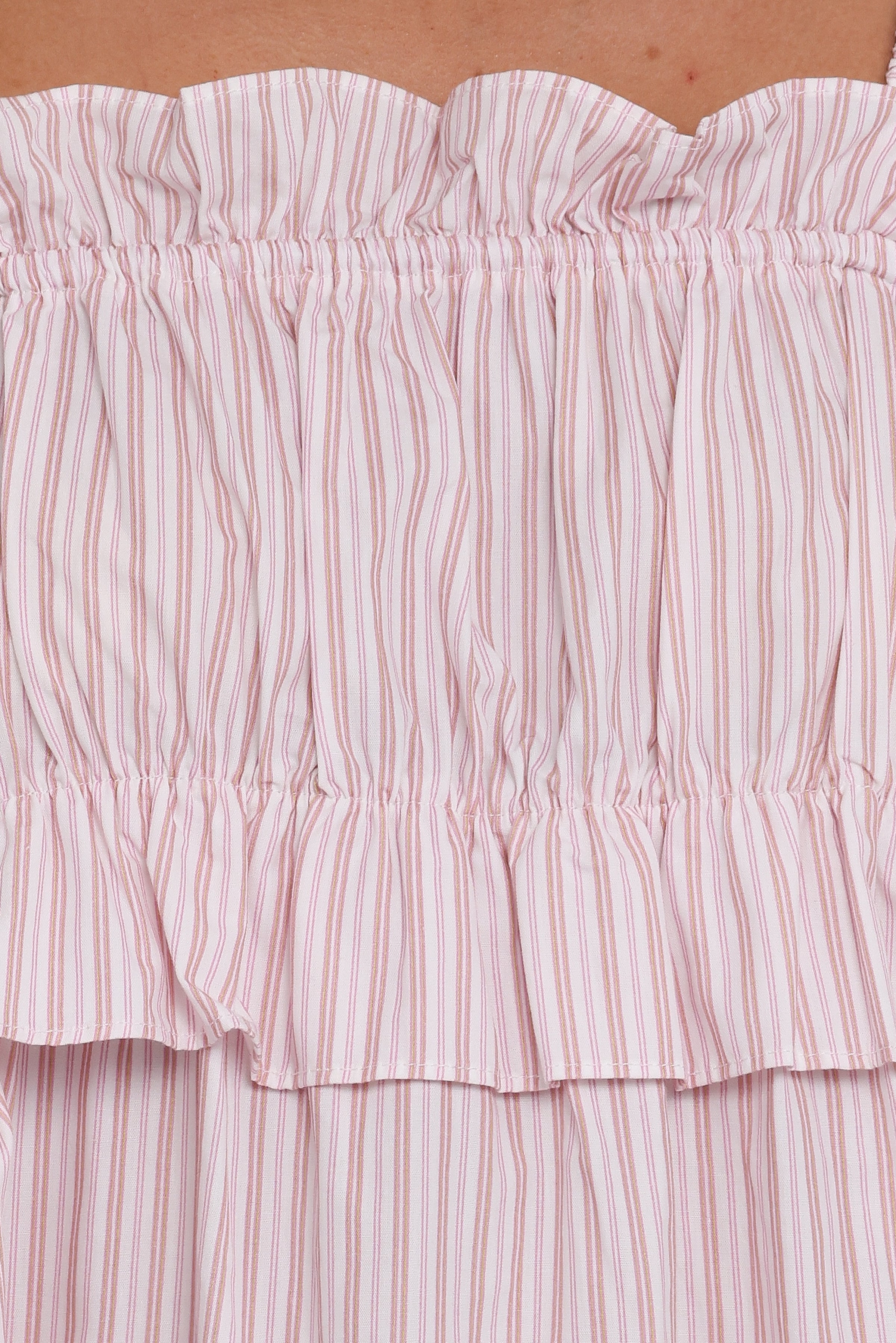 Petal and Pup USA DRESSES Keonia Mini Dress - Pink Stripe