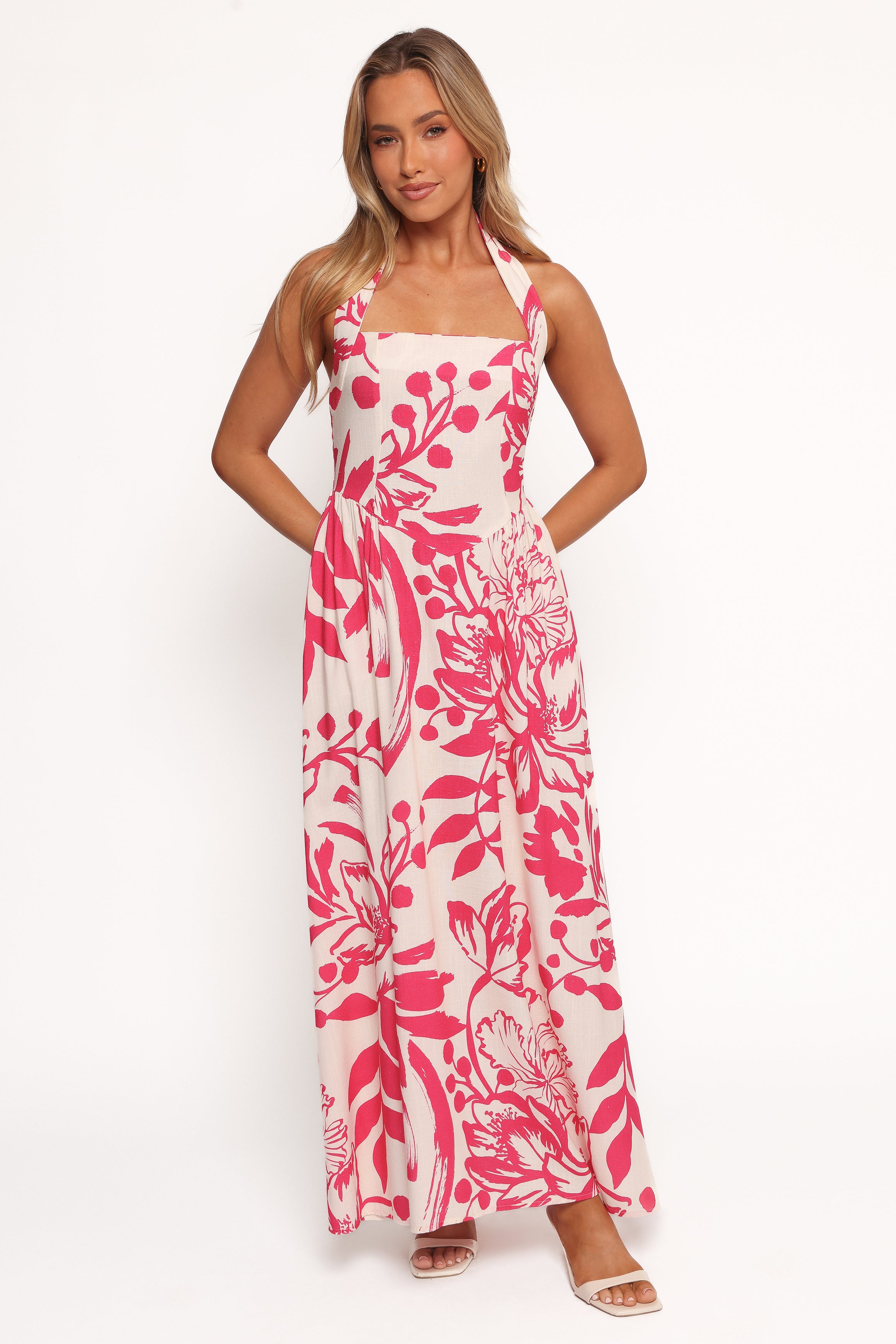 Petal and Pup USA DRESSES Kiera Midi Dress - Rosalind