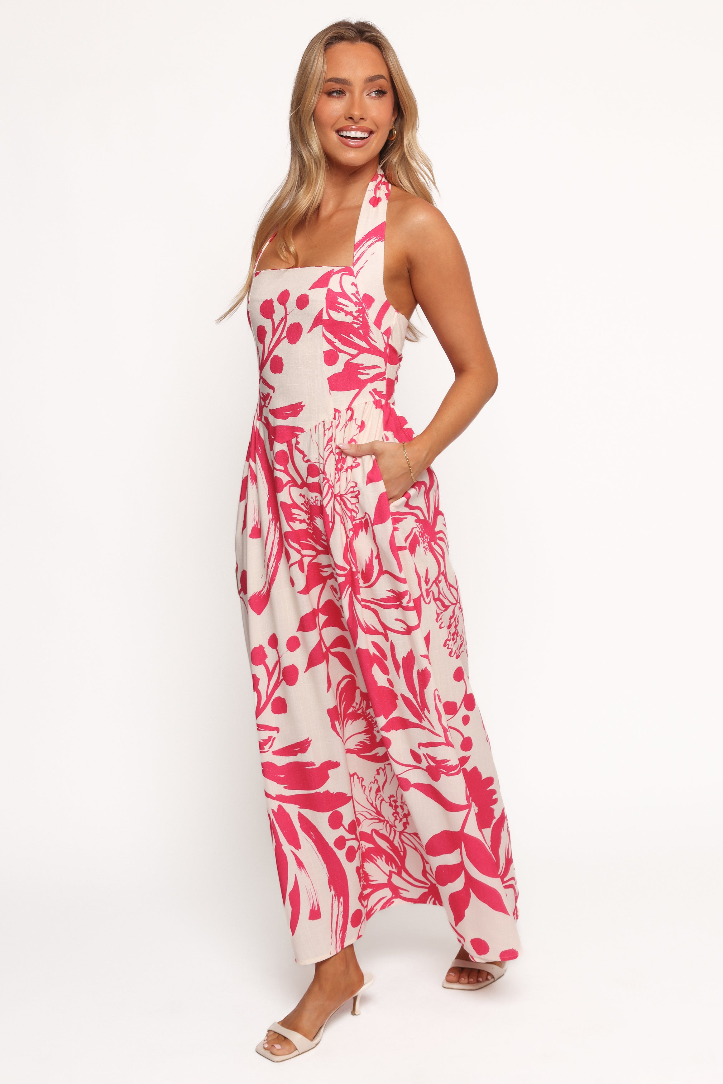 Petal and Pup USA DRESSES Kiera Midi Dress - Rosalind