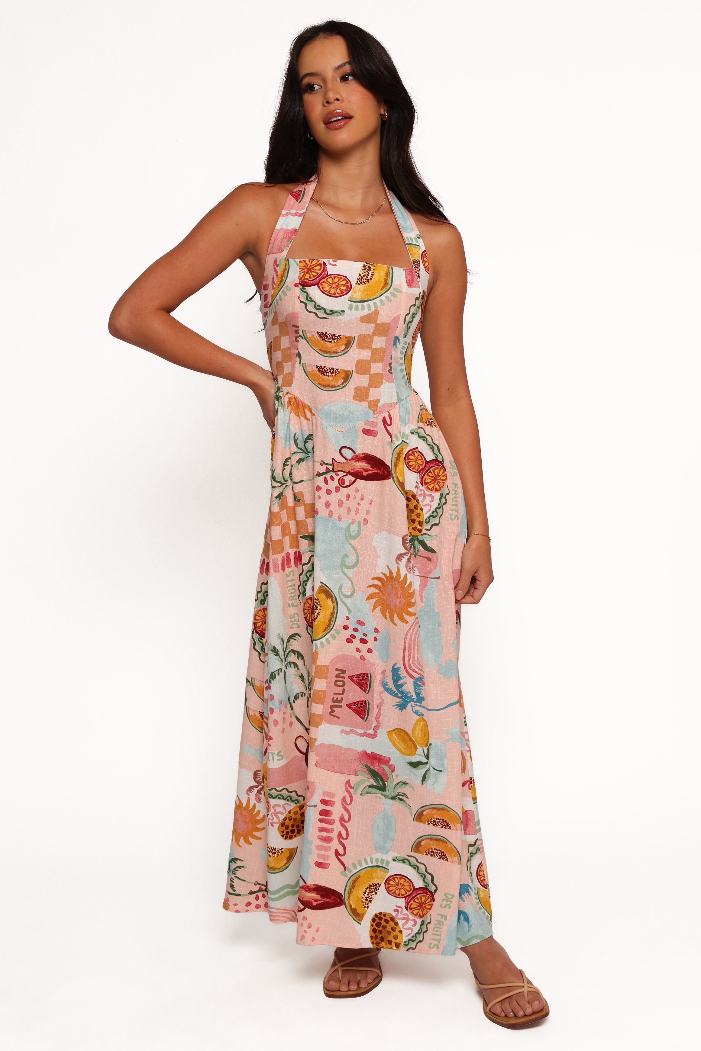 Petal and Pup USA DRESSES Kiera Midi Dress - Summer Haze